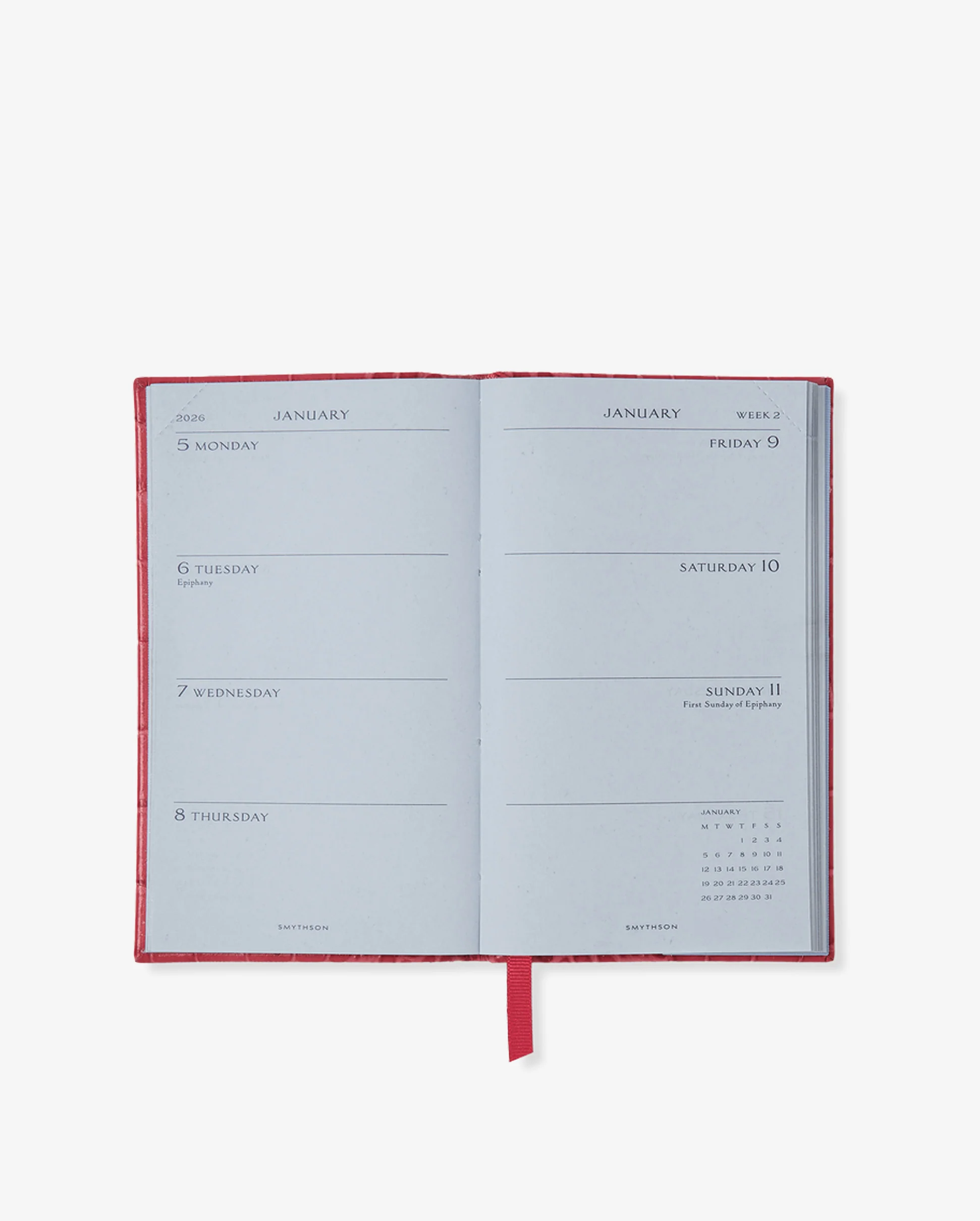 2026 MARA PANAMA WEEKLY DIARY / RASBERRY - Image 2