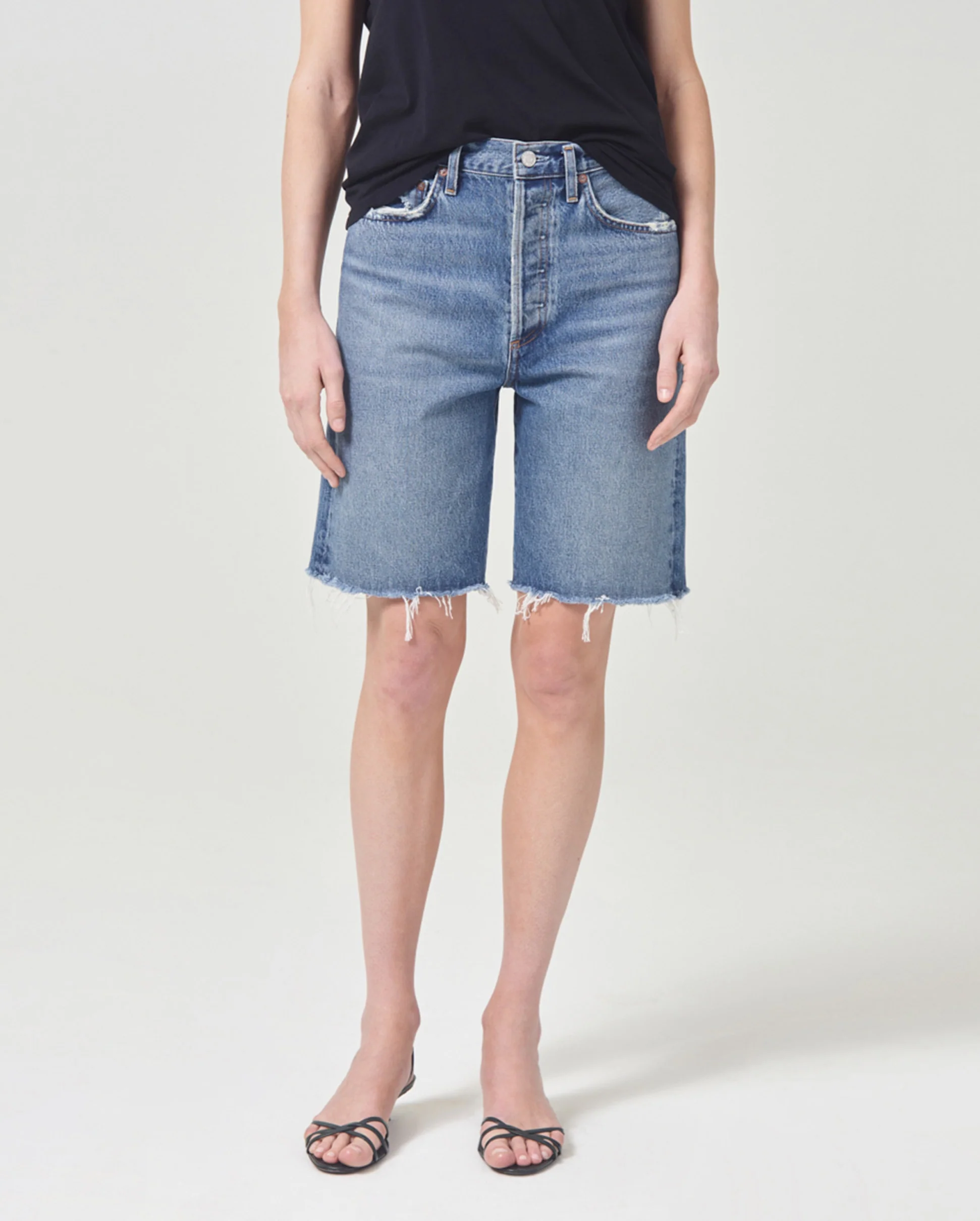 90's MID RISE LOOSE SHORT / PRECISION - Image 2