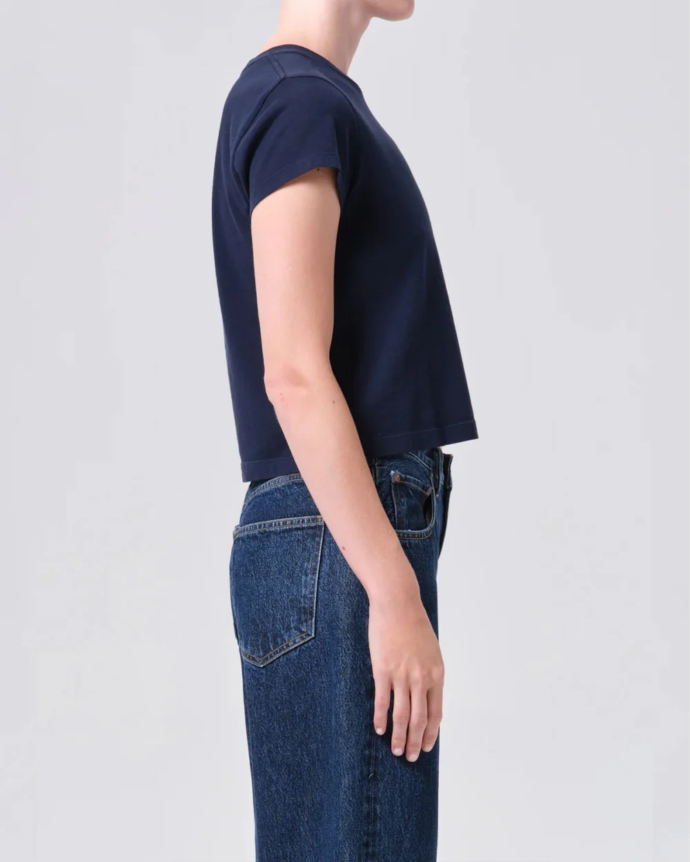 ADINE SHRUNKEN TEE / STORM - Image 3
