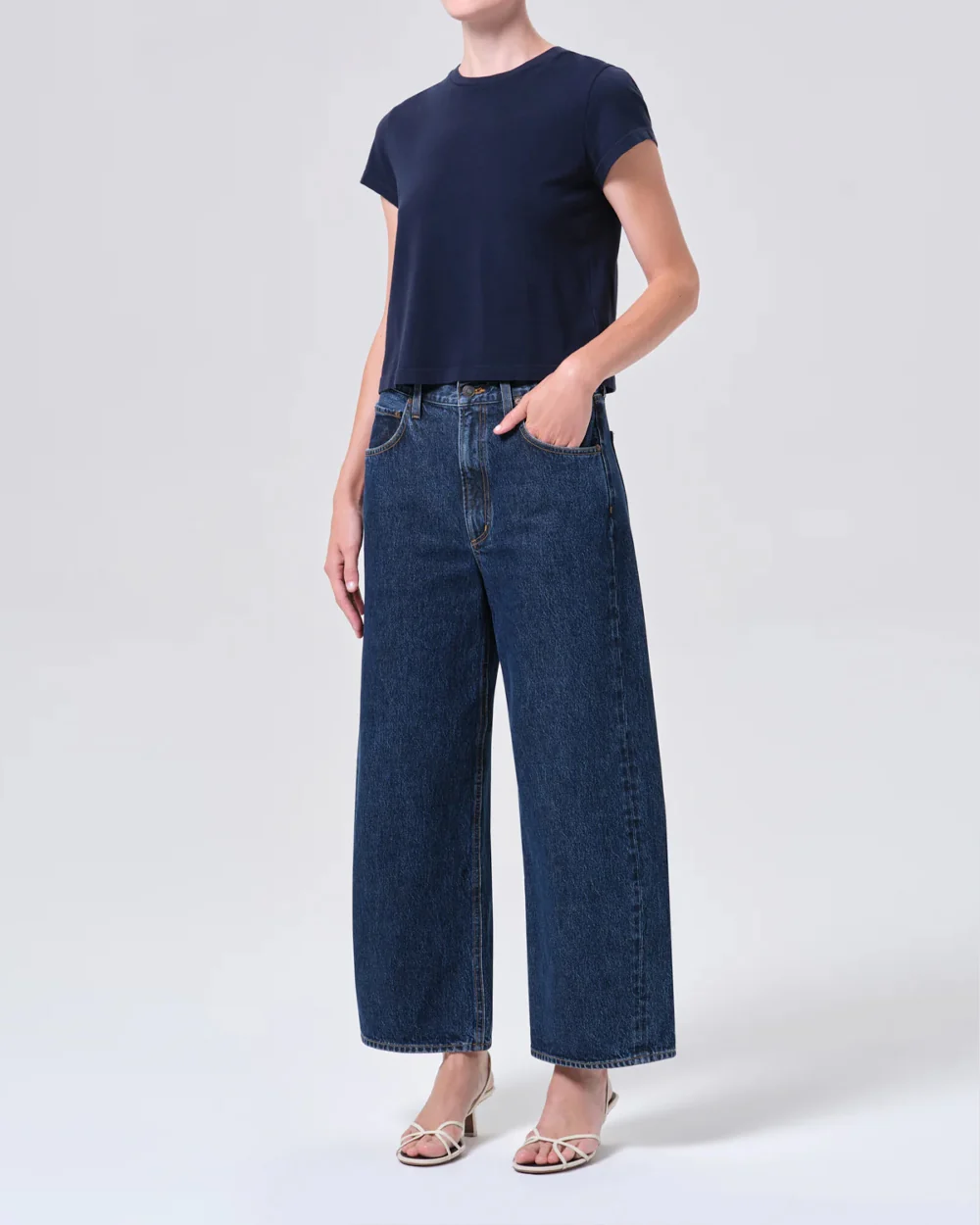 ADINE SHRUNKEN TEE / STORM - Image 4