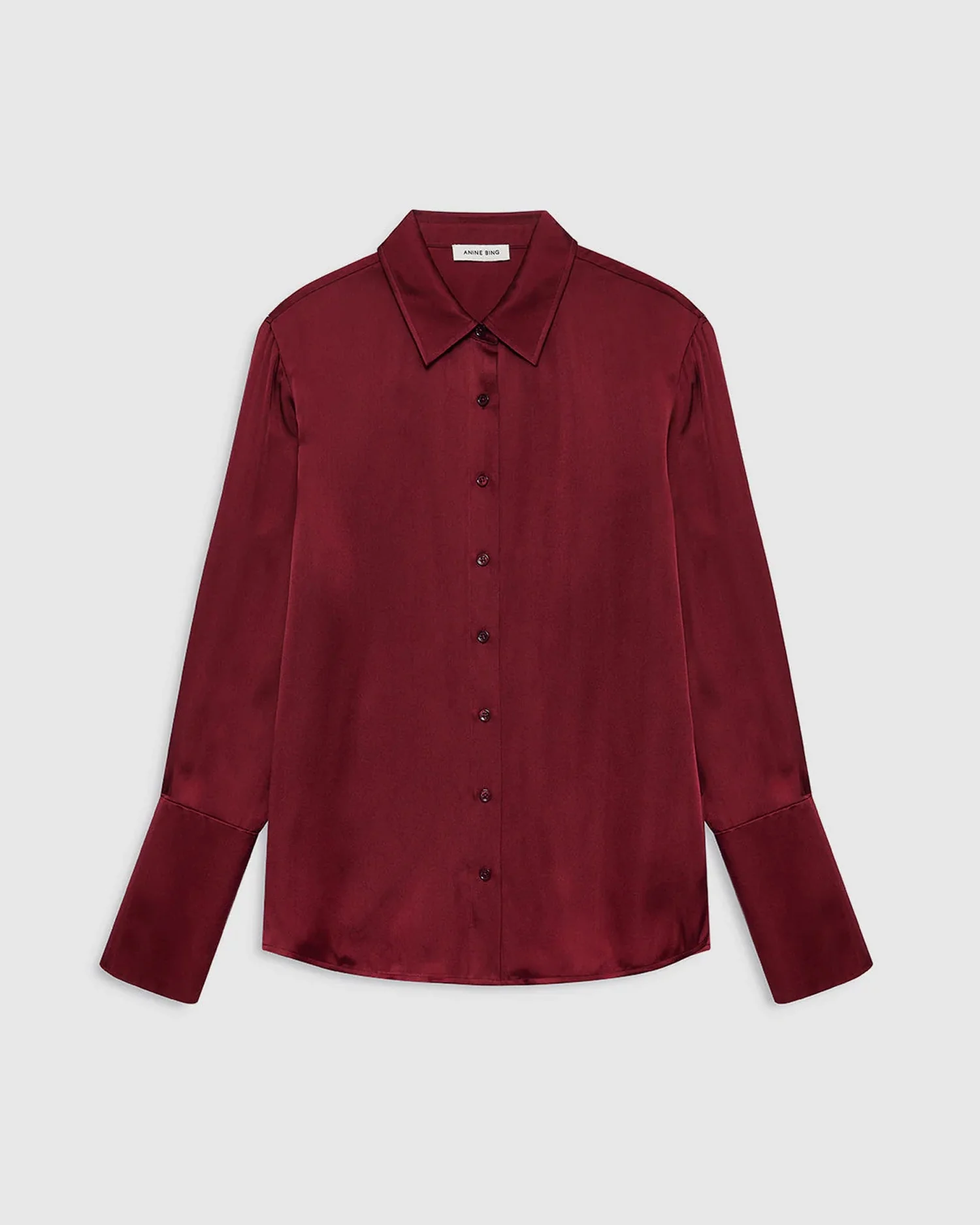 AMANDA SHIRT / CABERNET - Image 5