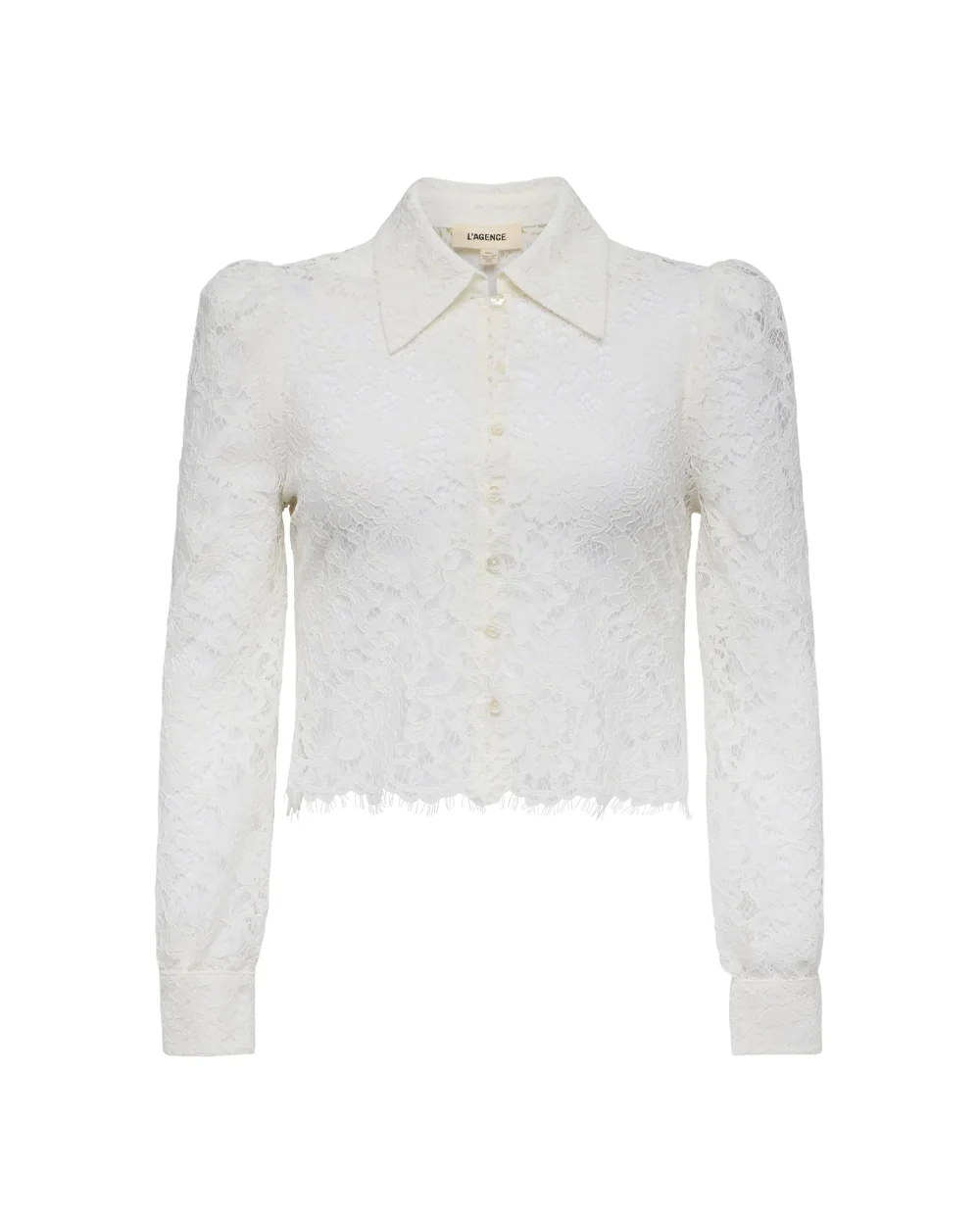 ANITA LACE BLOUSE / IVORY - Image 7