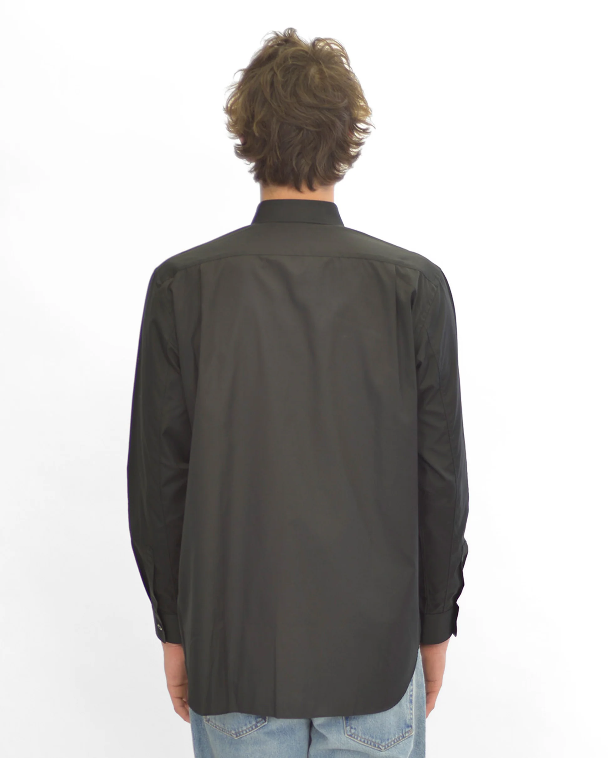 B002 UNISEX RED HEART SHIRT / BLACK - Image 4