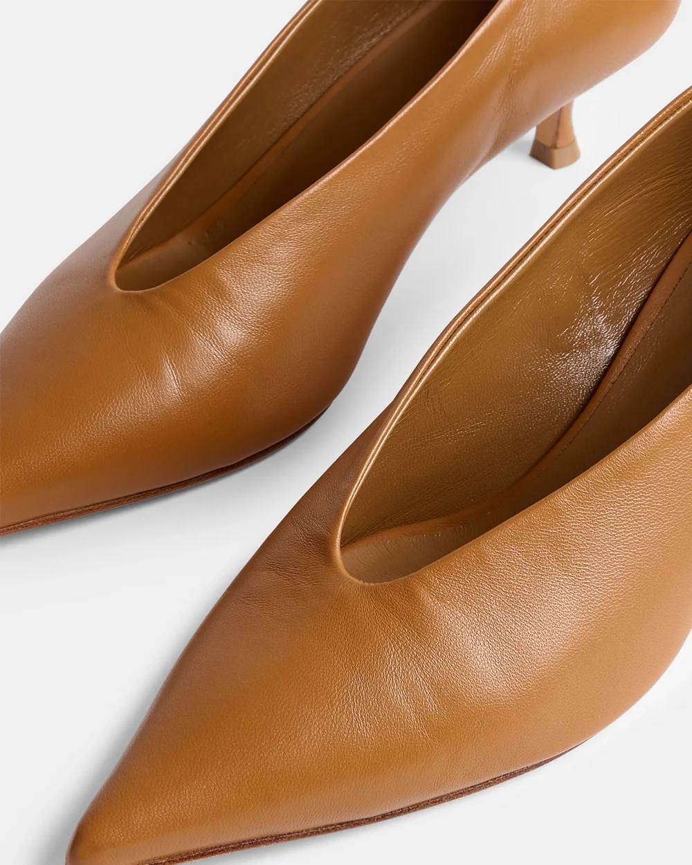 BABOUCHE KITTEN HEEL / CAMEL - Image 5