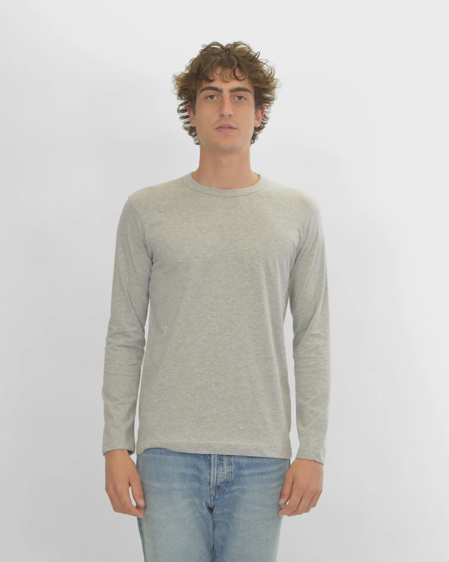 BASIC LONGSLEEVE T1PLA / GREY (S)