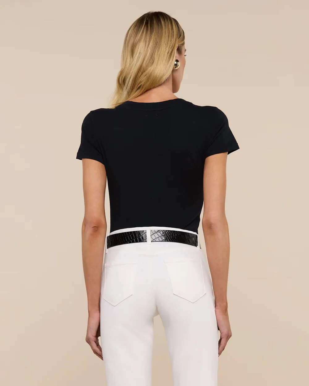 BECCA TEE / BLACK - Image 4