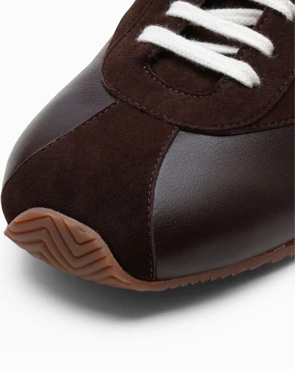 BERENICES SNEAKER / DARK CHOCOLATE & CREAM - Image 3