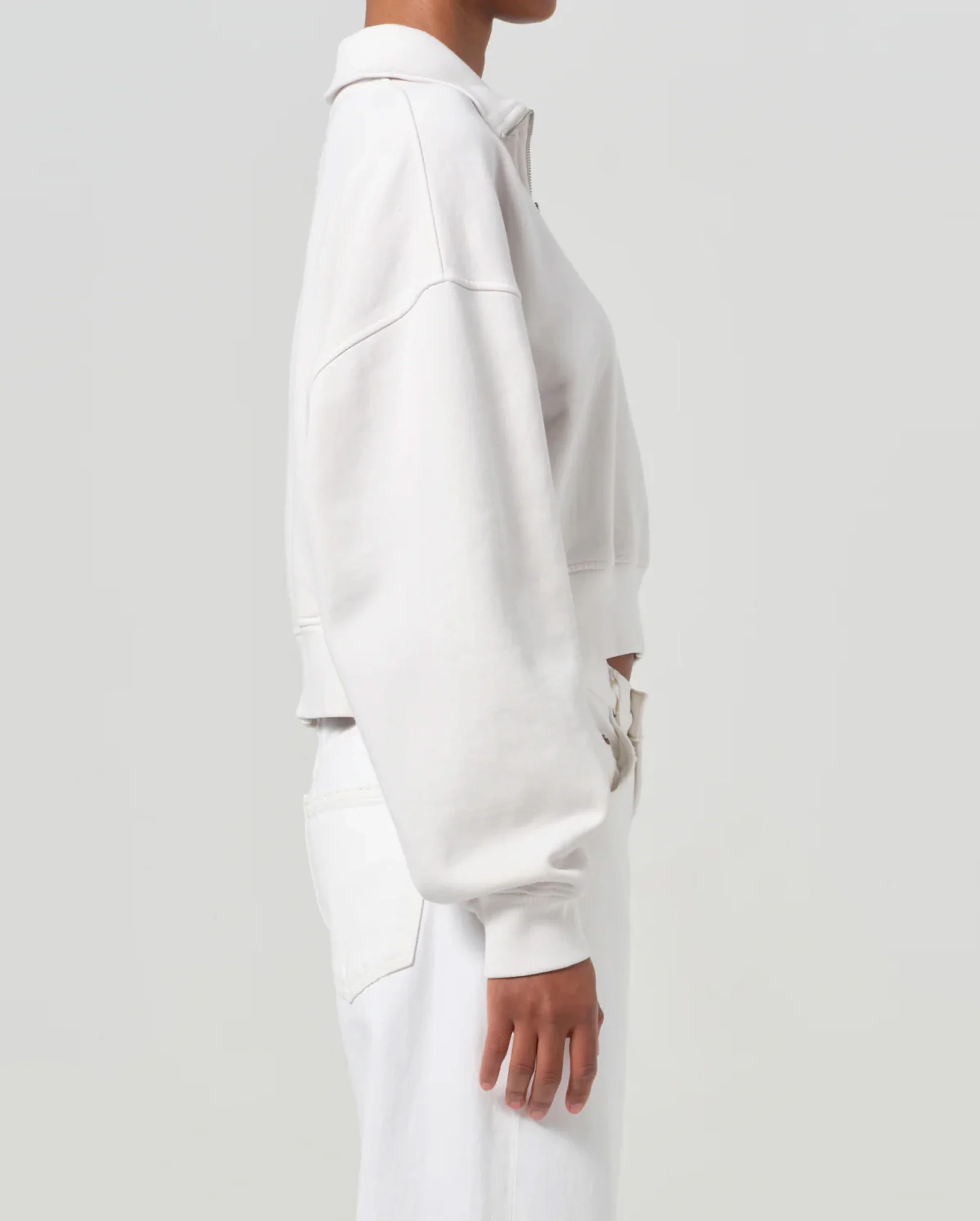 BETHAN QUARTER ZIP SWEATSHIRT / WIRED - Image 3