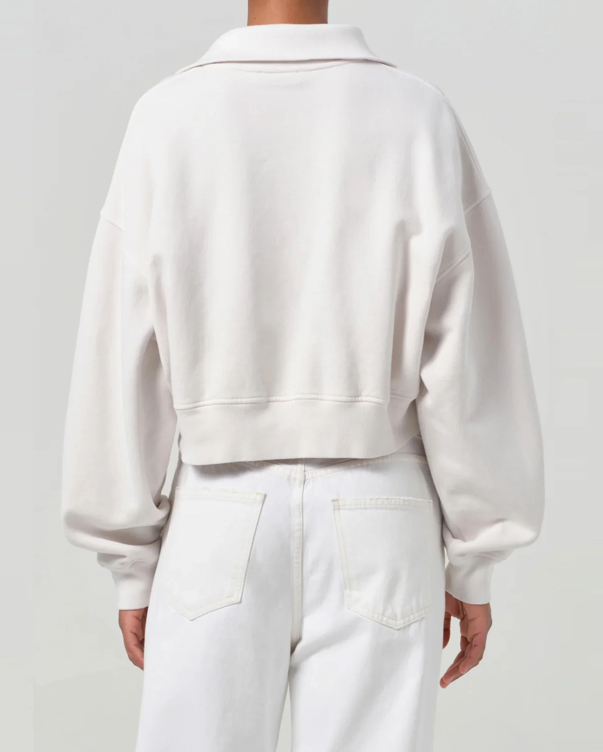 BETHAN QUARTER ZIP SWEATSHIRT / WIRED - Image 5