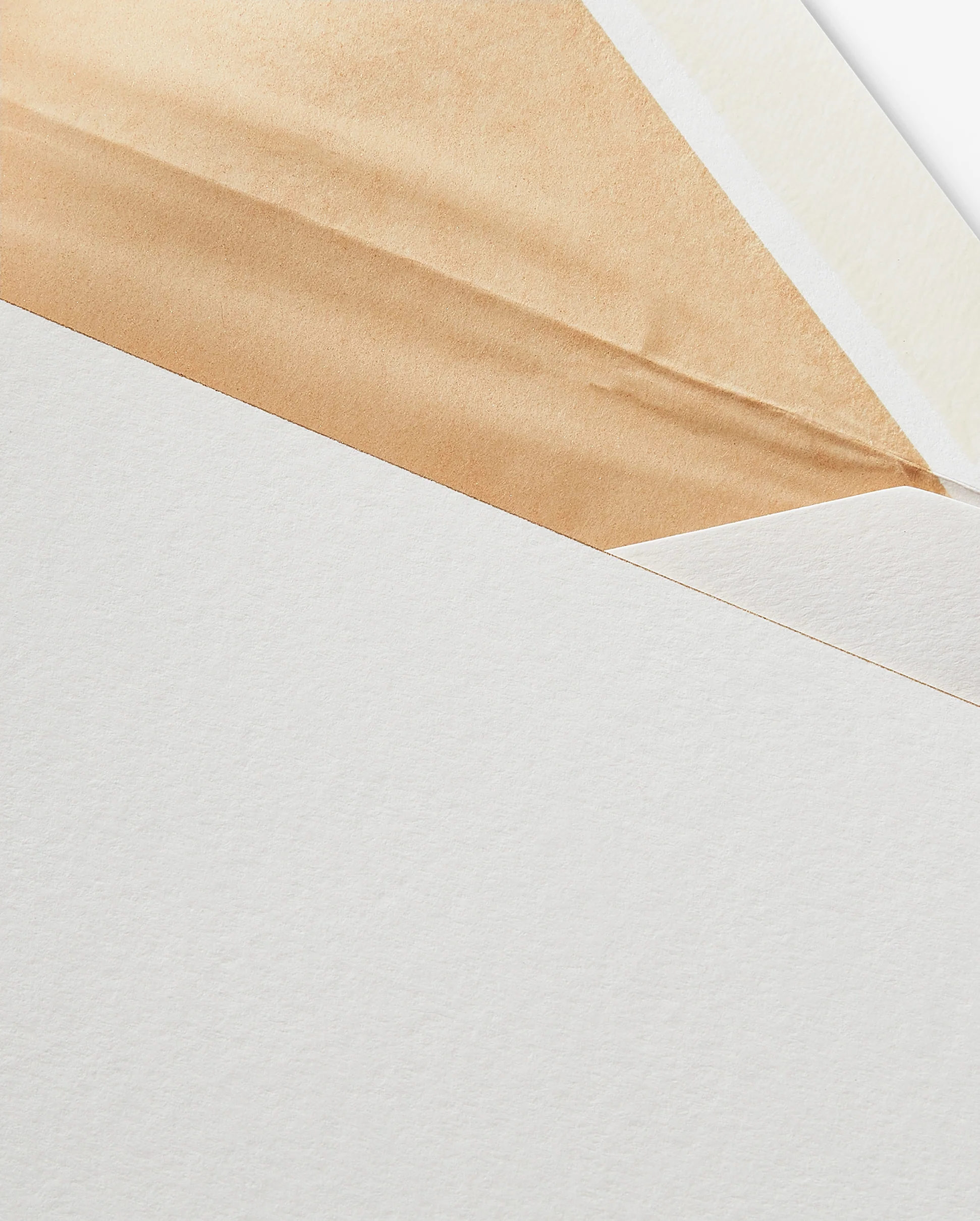 BORDERED CORRESPONDENCE CARDS / GOLD - Image 3