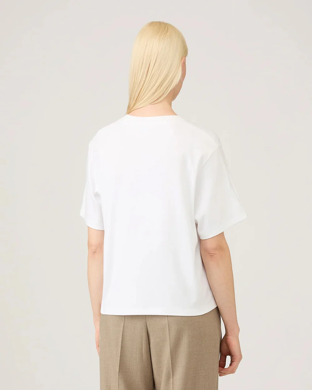 BOXY T-SHIRT / WHITE - Image 3