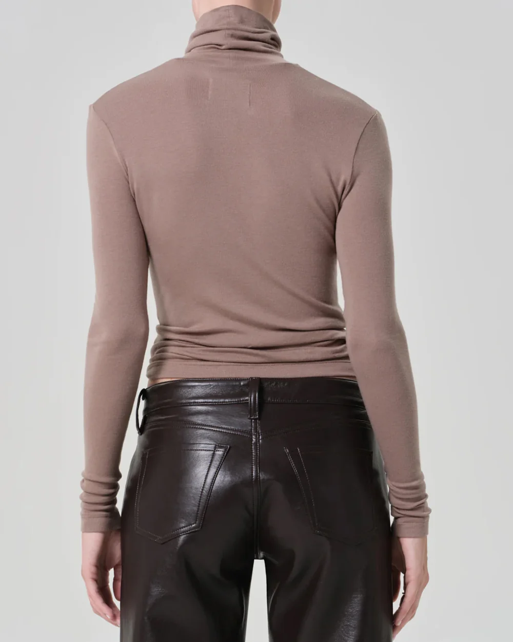 CARADENE TURTLENECK / COCOA - Image 2