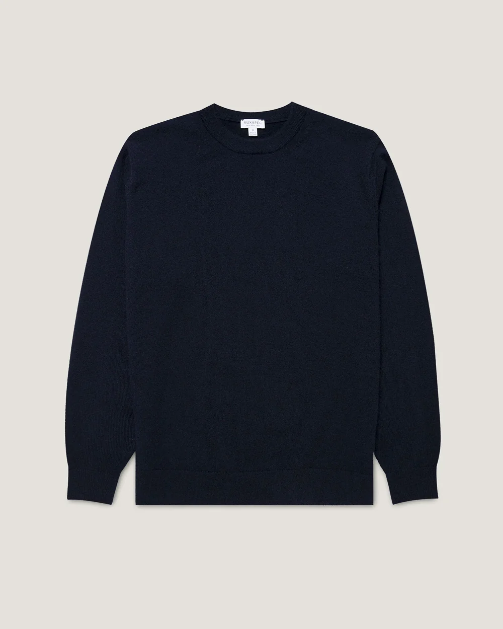CASHMERE CREW / NAVY - Image 2