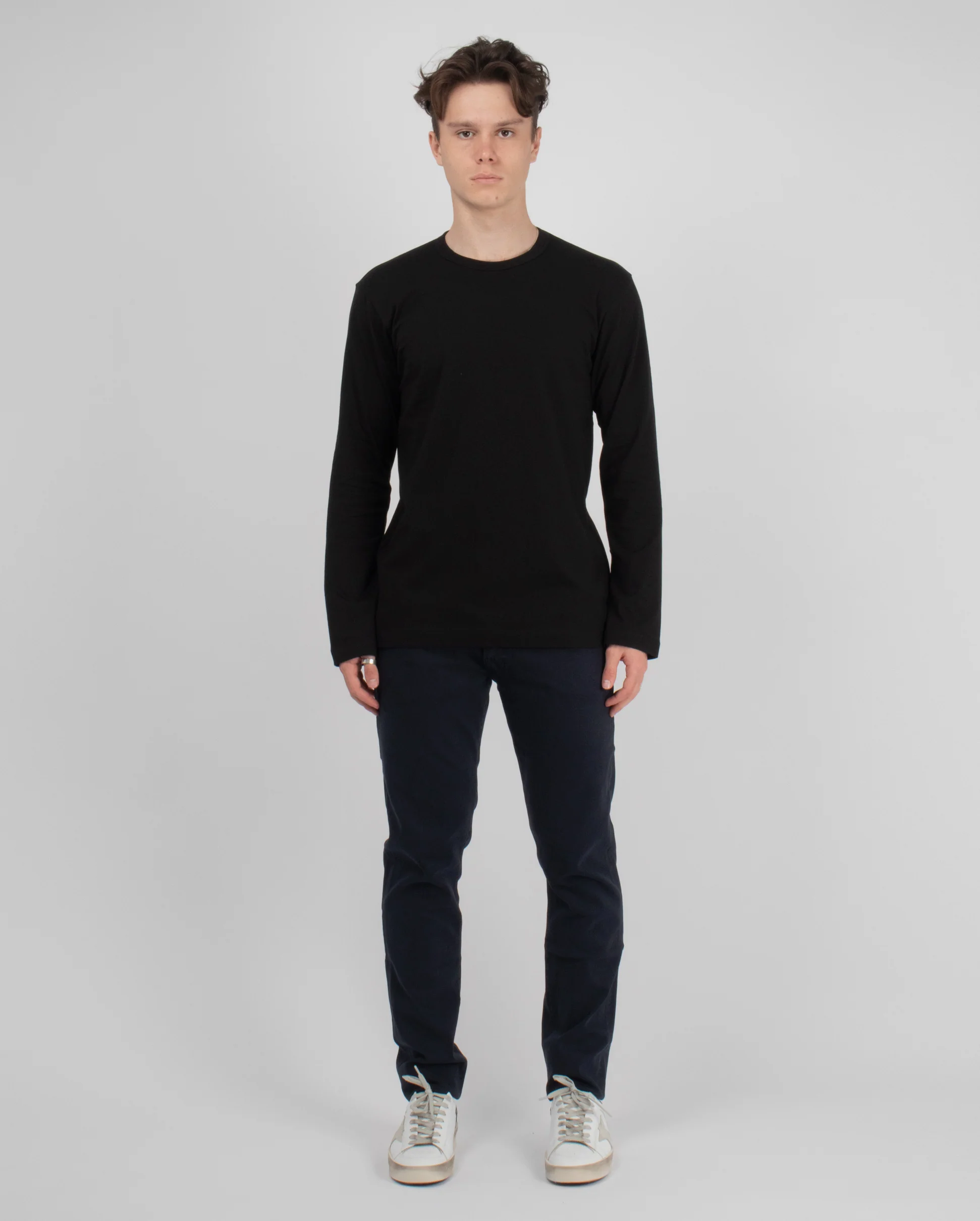 BASIC LONGSLEEVE T1PLA / BLACK - Image 3