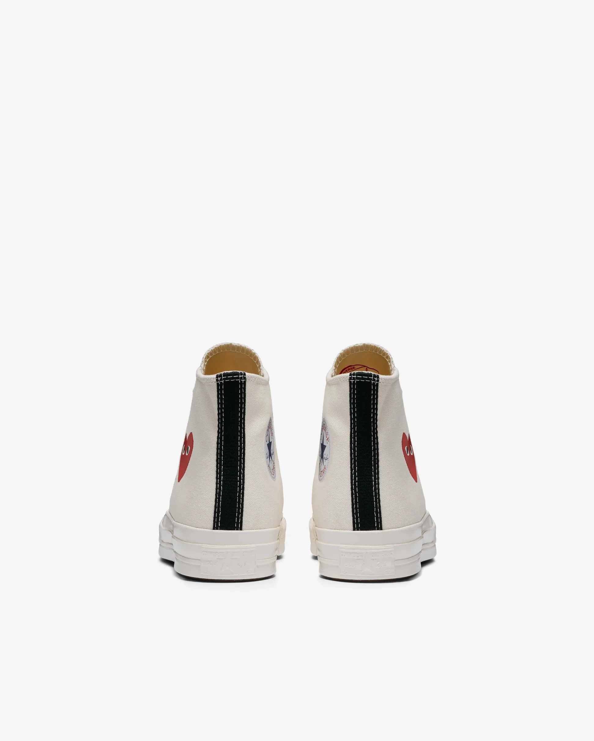 CHUCK TAYLOR HIGH SMALL RED HEART / BEIGE - Image 4