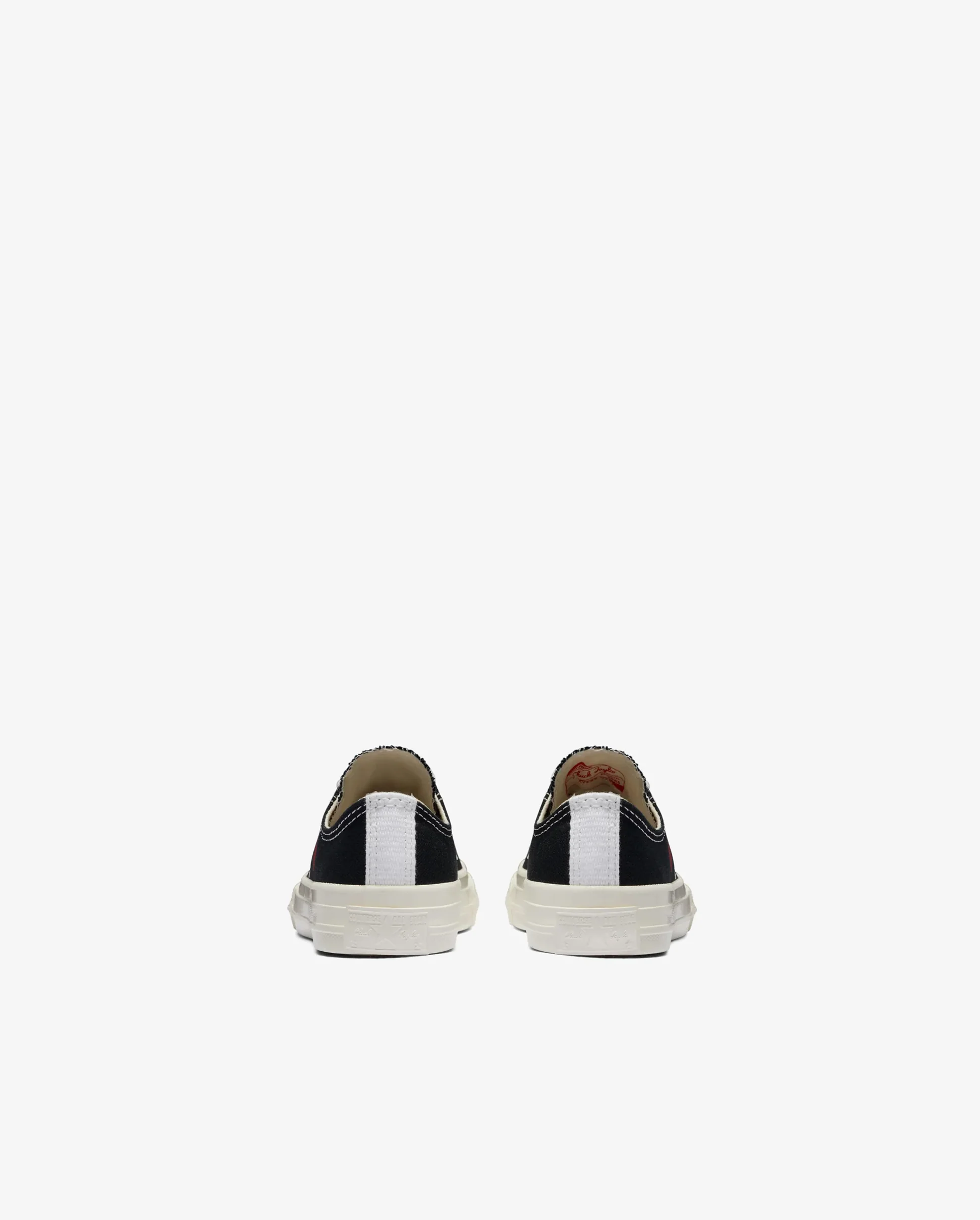 CHUCK TAYLOR KIDS SMALL RED HEART LOW/ BLACK - Image 4