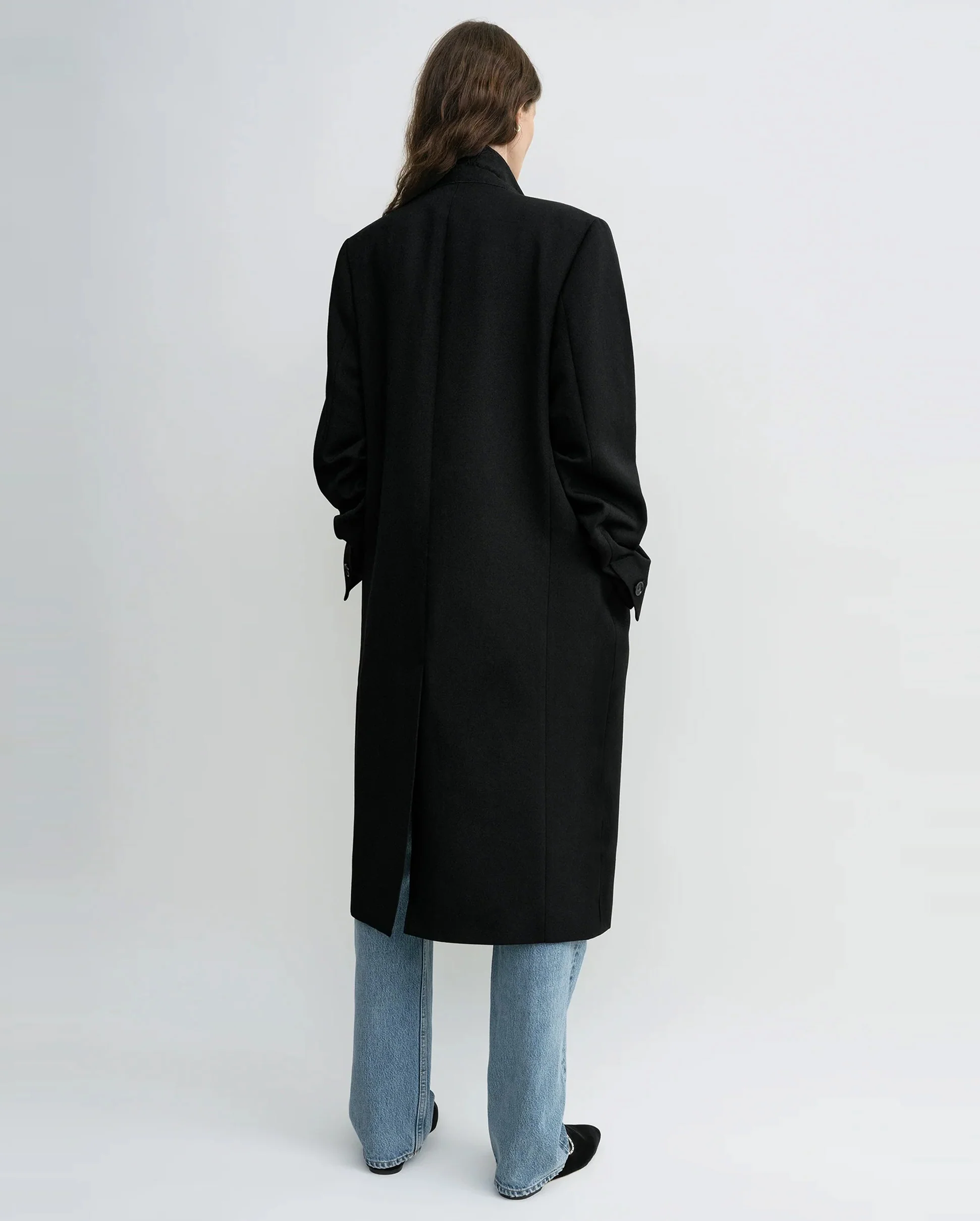 CLASSIC TAILORED COAT / BLACK - Image 3