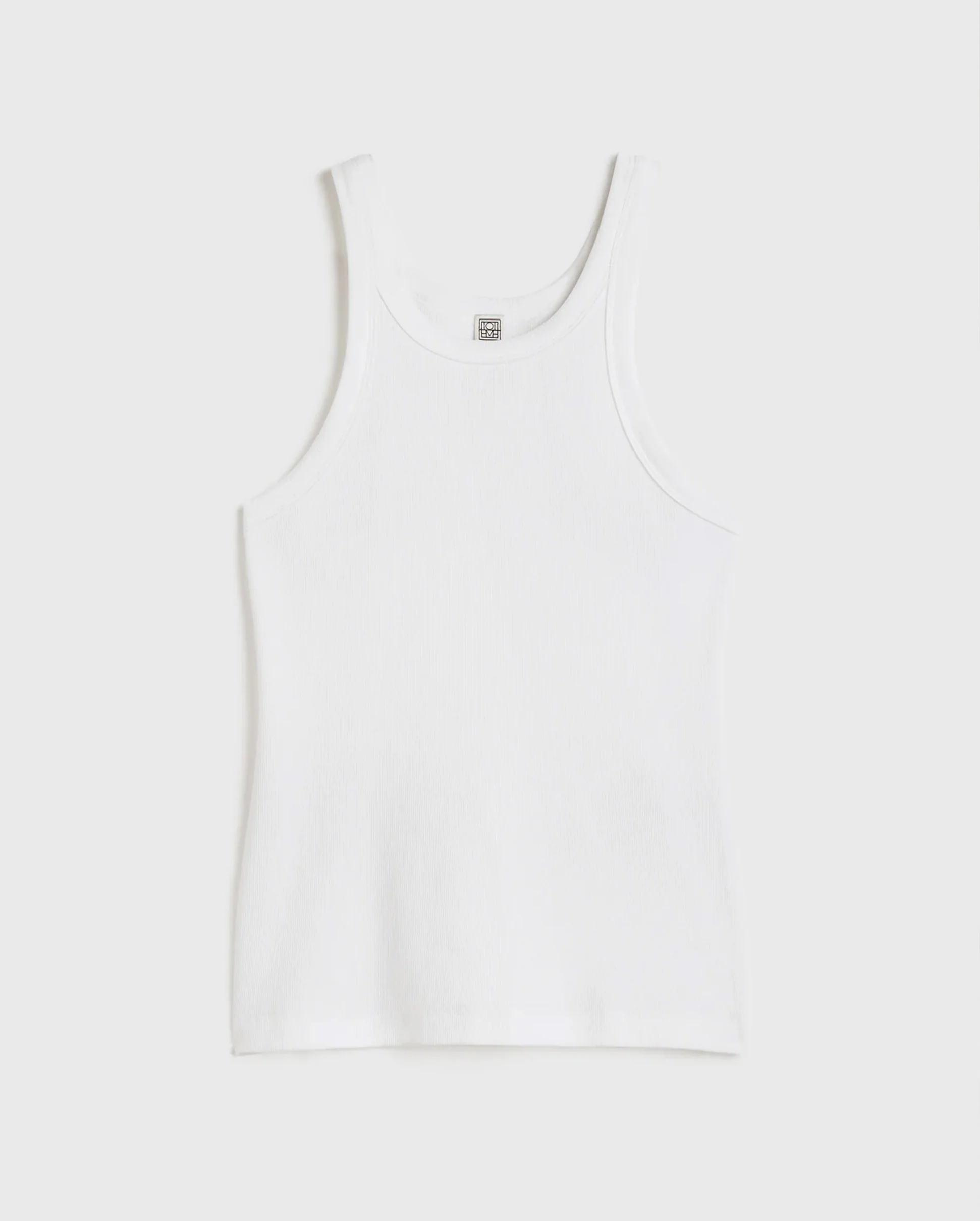 CURVED RIB TANK / WHITE - Image 7