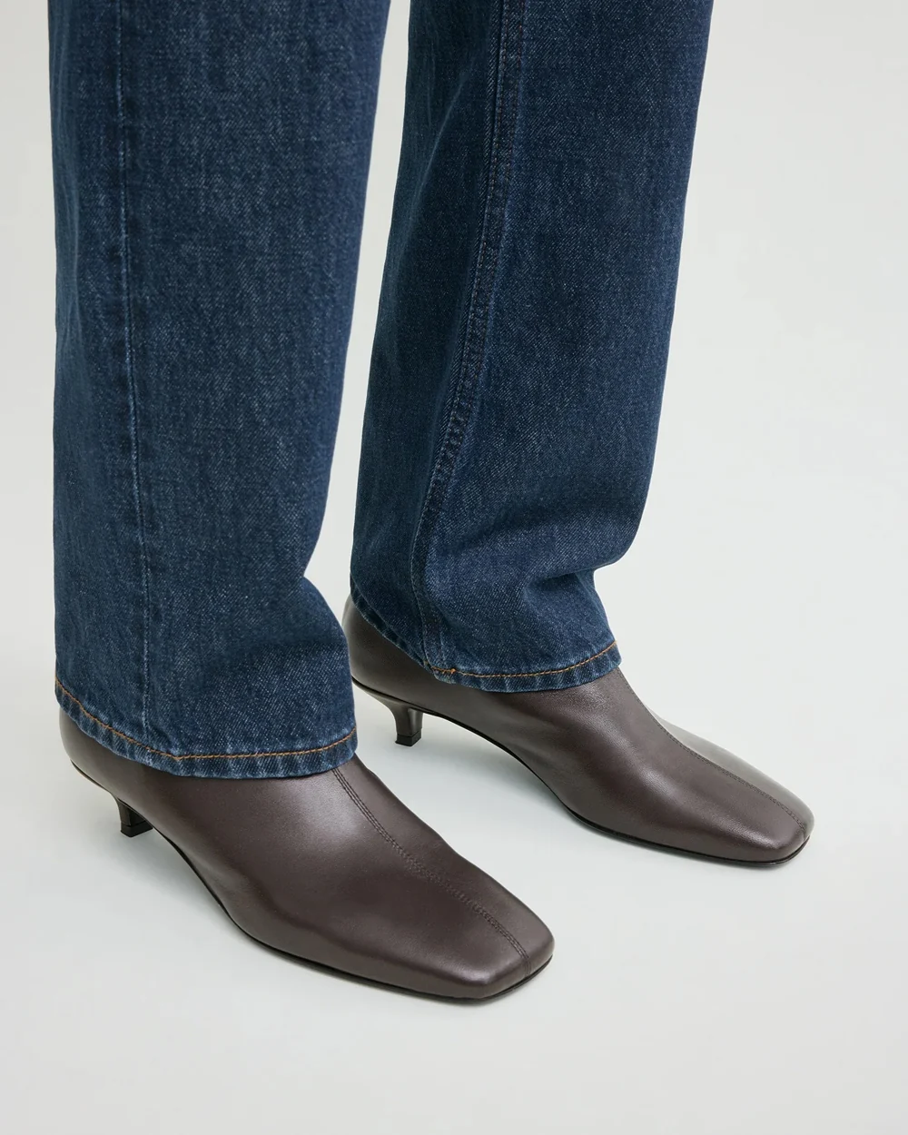 DAY NAPPA ANKLE BOOTS / BROWN - Image 4