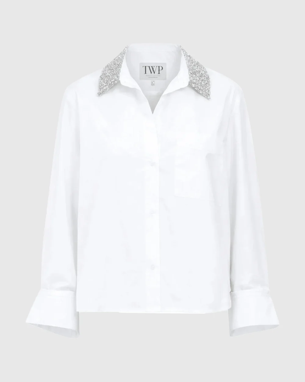 DUDE WITH CRYSTAL COLLAR / WHITE - Image 5