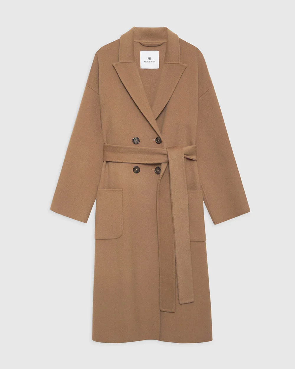 DYLAN COAT / CAMEL CASHMERE BLEND - Image 4