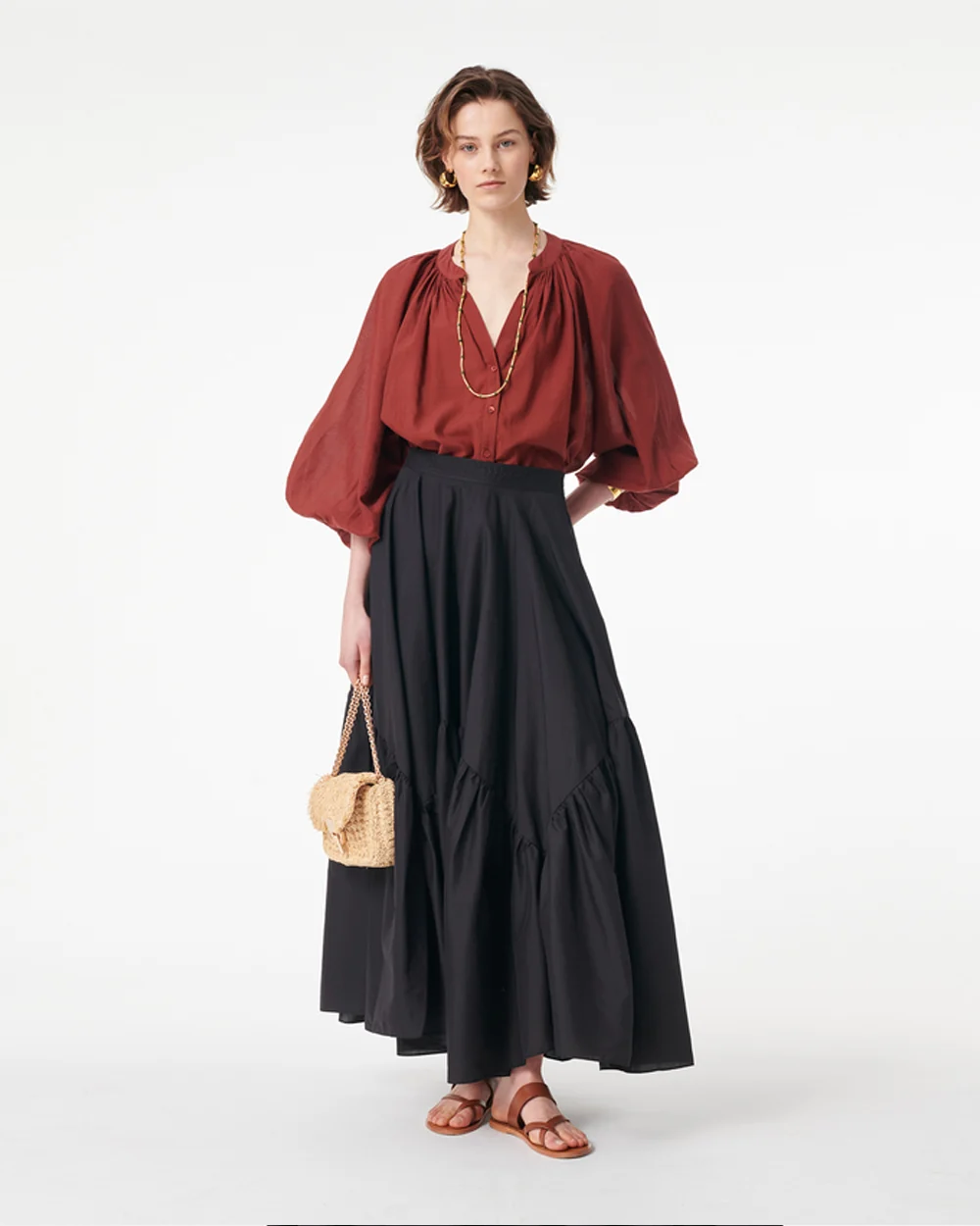 EDME BLOUSE / SPICE - Image 2