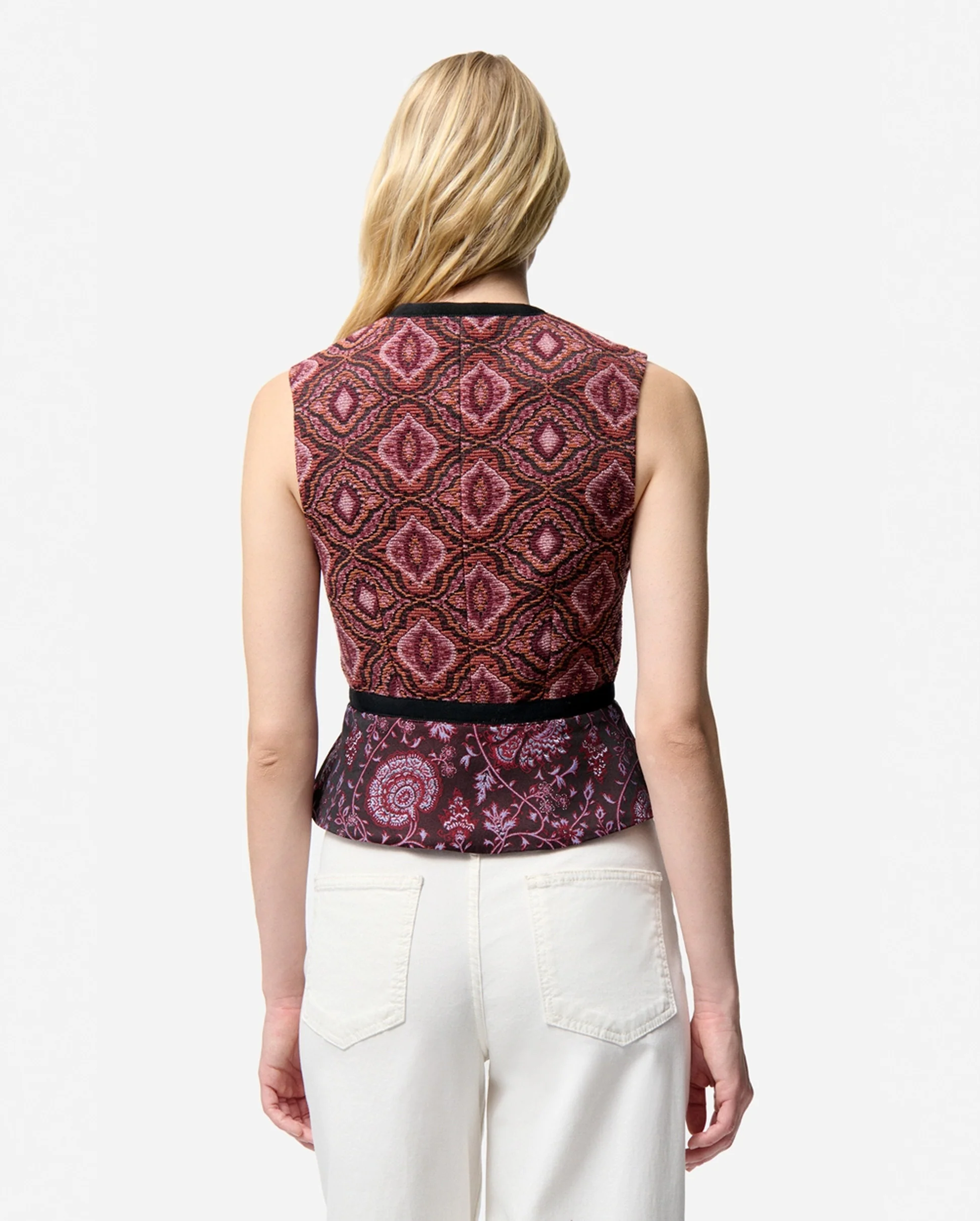 FILIPO VEST / MULTICO ROSE - Image 5