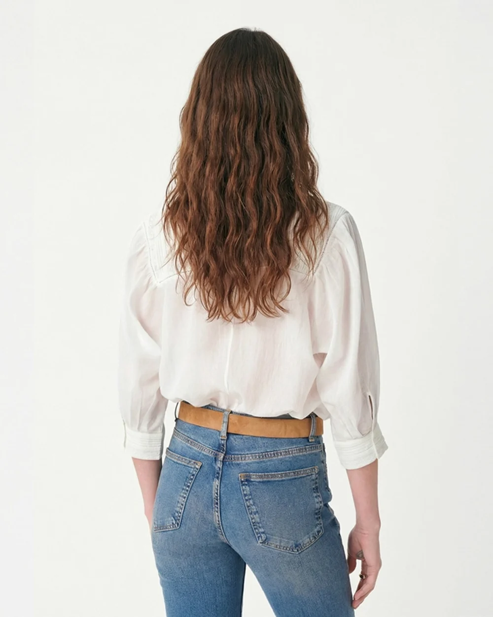 GRENET BLOUSE / BLANC - Image 4