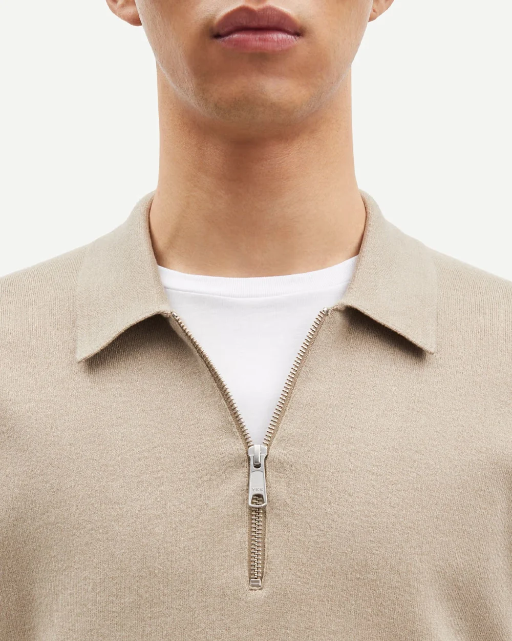 GUNA HALF ZIP 10490 / PURE CASHMERE - Image 3