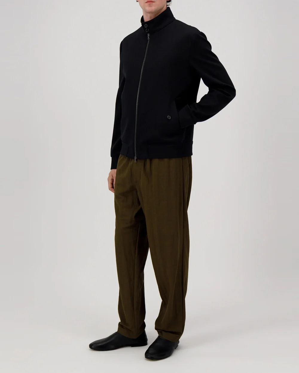 HARRINGTON JACKET / BLACK - Image 3