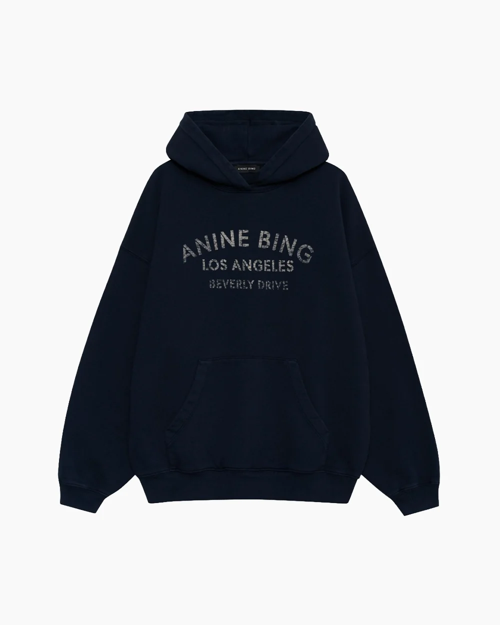 HARVEY SWEATSHIRT MELROSE STENCIL / NAVY - Image 3