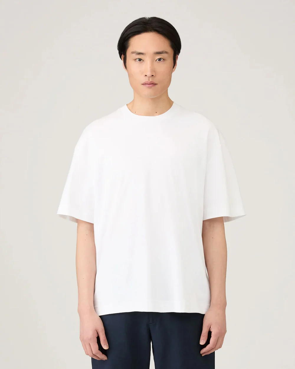 HEAVY WEIGHT OVERSIZED T-SHIRT / WHITE
