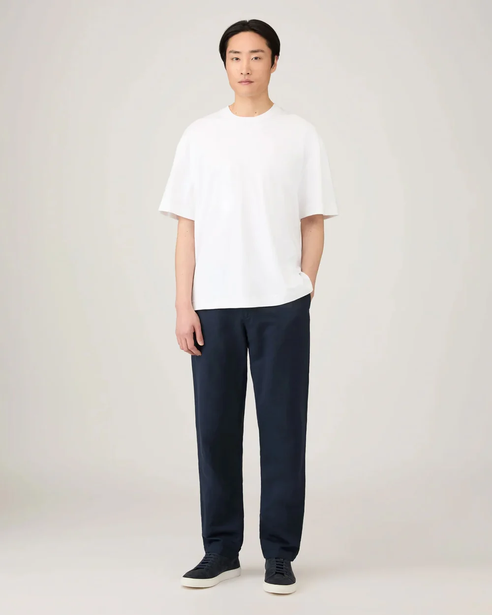 HEAVY WEIGHT OVERSIZED T-SHIRT / WHITE - Image 2