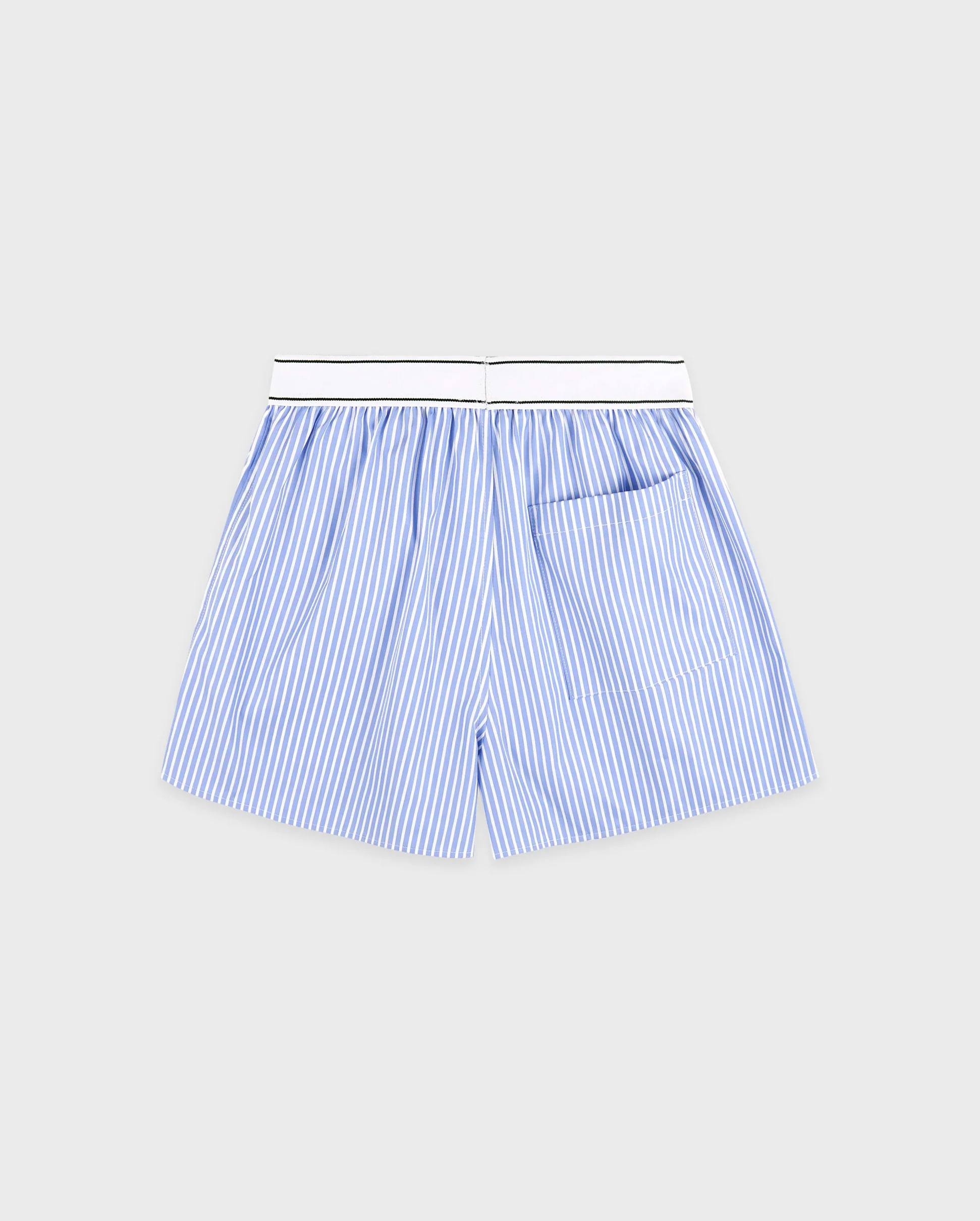 ITALIC LOGO BOXER SHORT / LIGHT BLUE STRIPED - Image 5