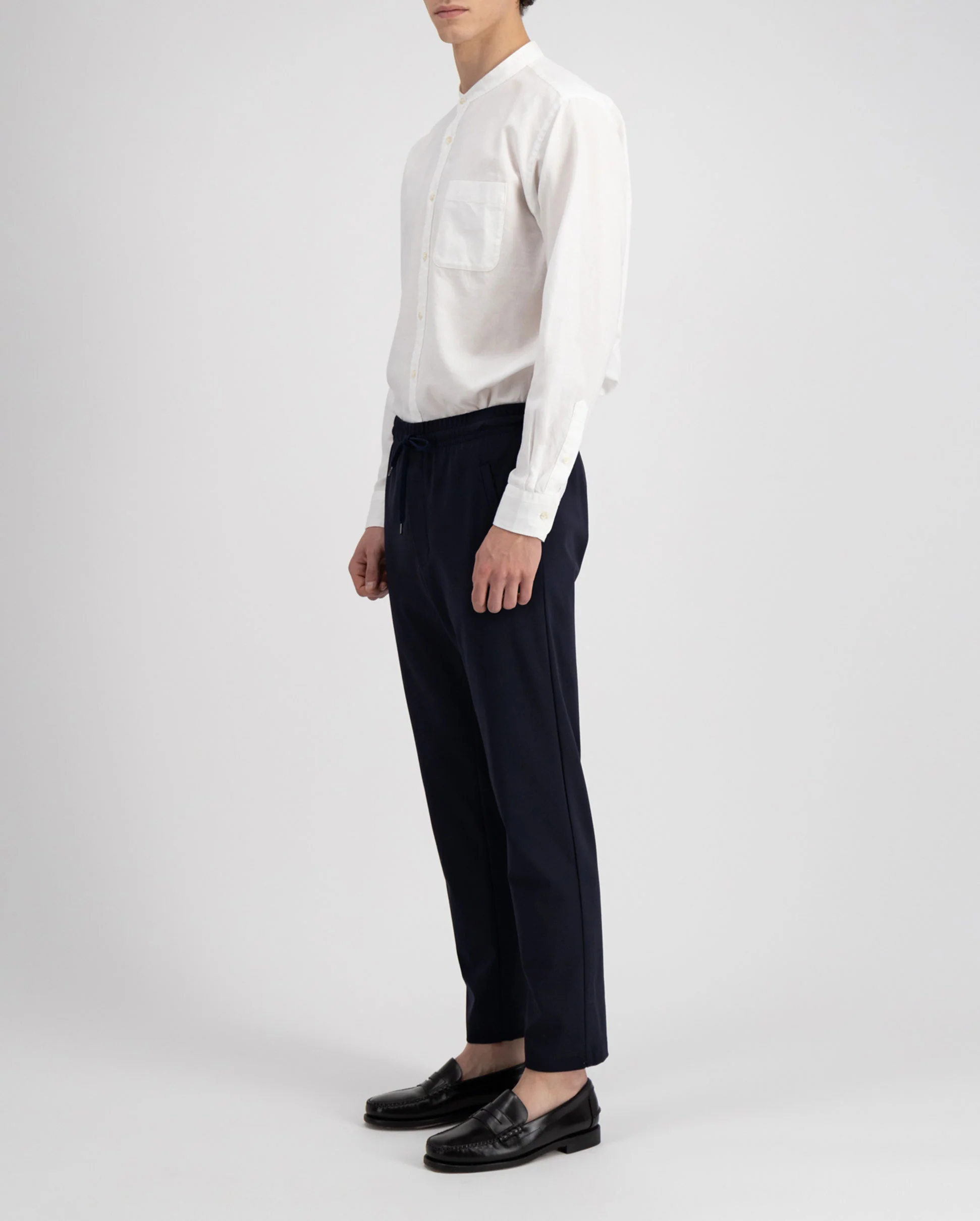 JOGGING TROUSERS TECHNO VISCOSE / NAVY - Image 3