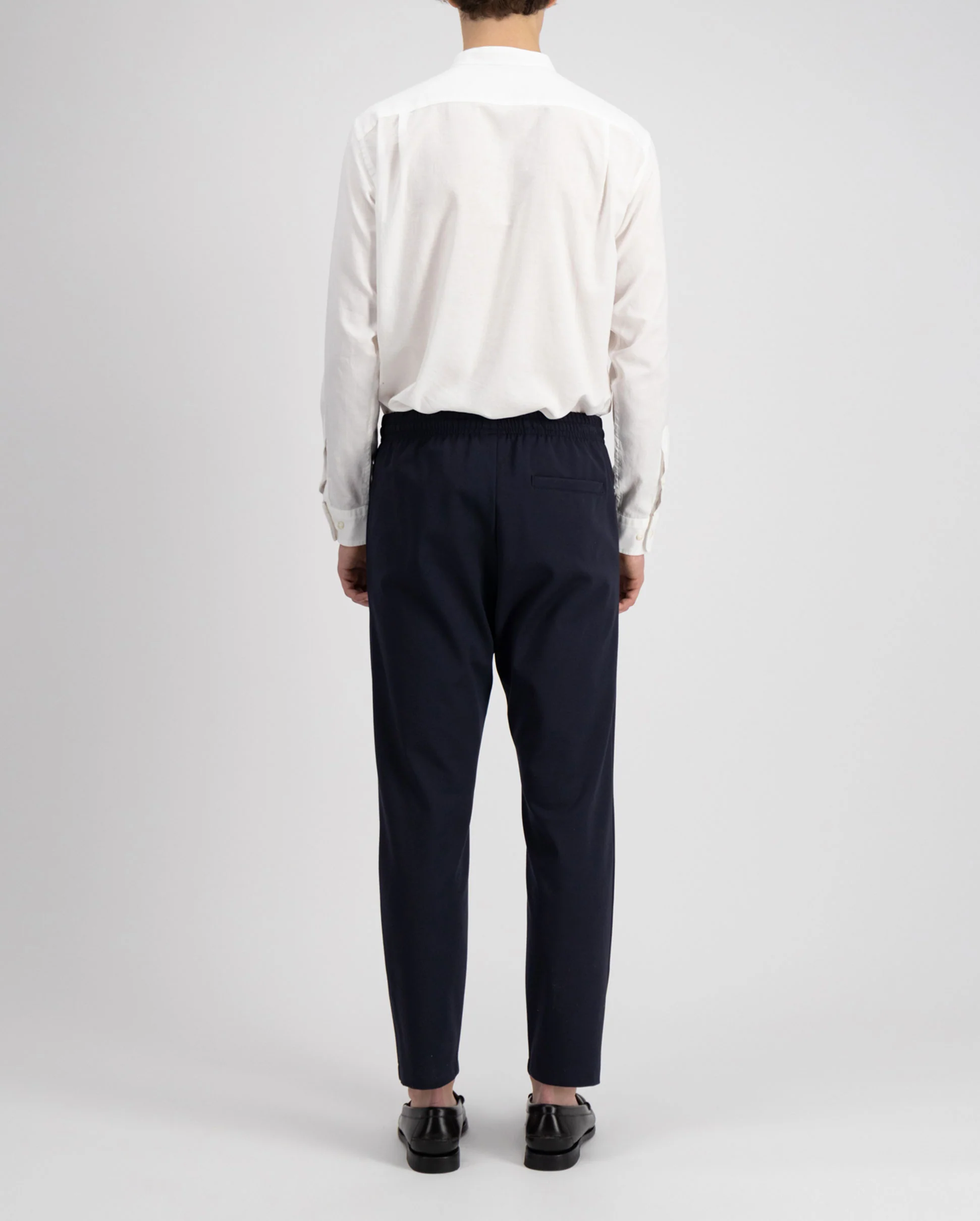 JOGGING TROUSERS TECHNO VISCOSE / NAVY - Image 4
