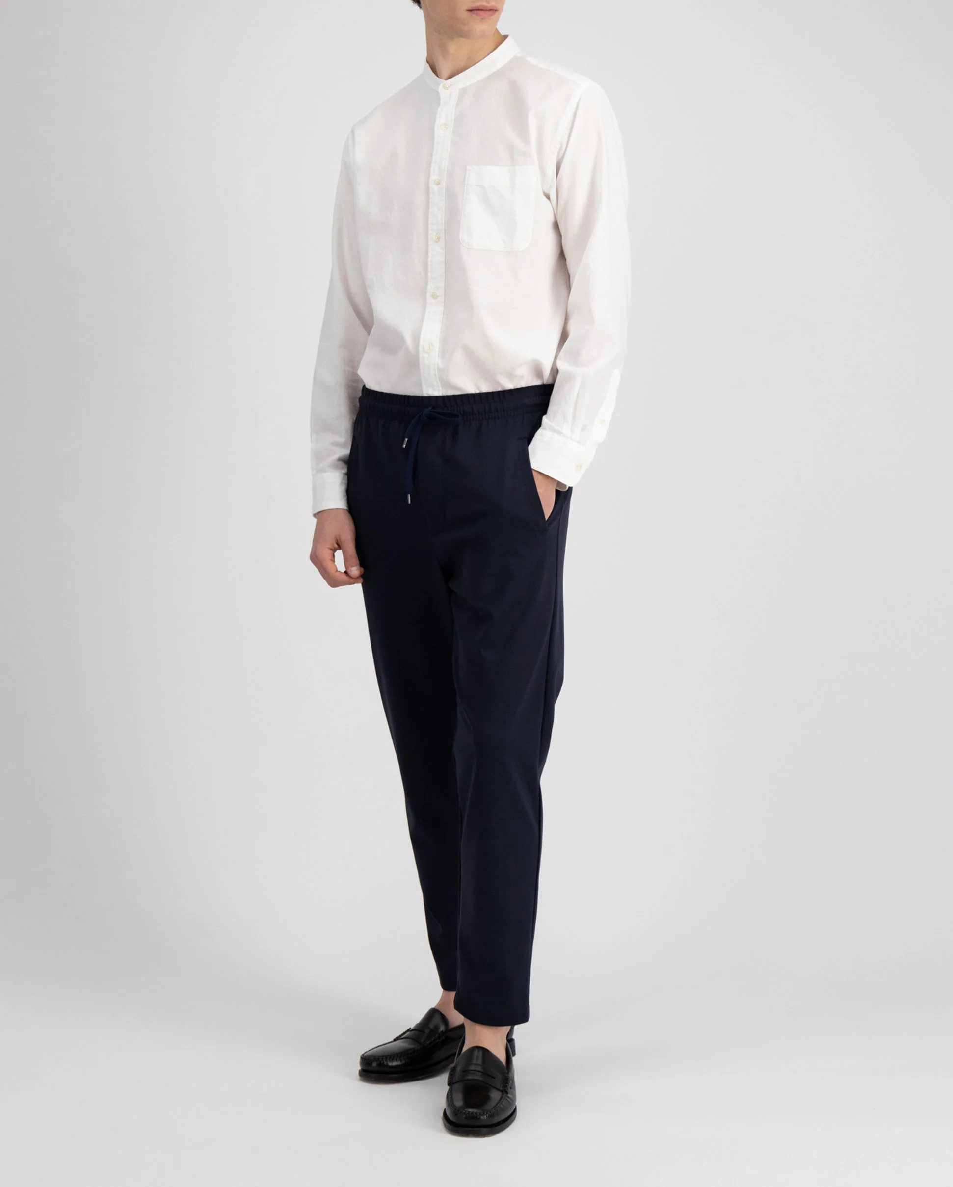 JOGGING TROUSERS TECHNO VISCOSE / NAVY - Image 5