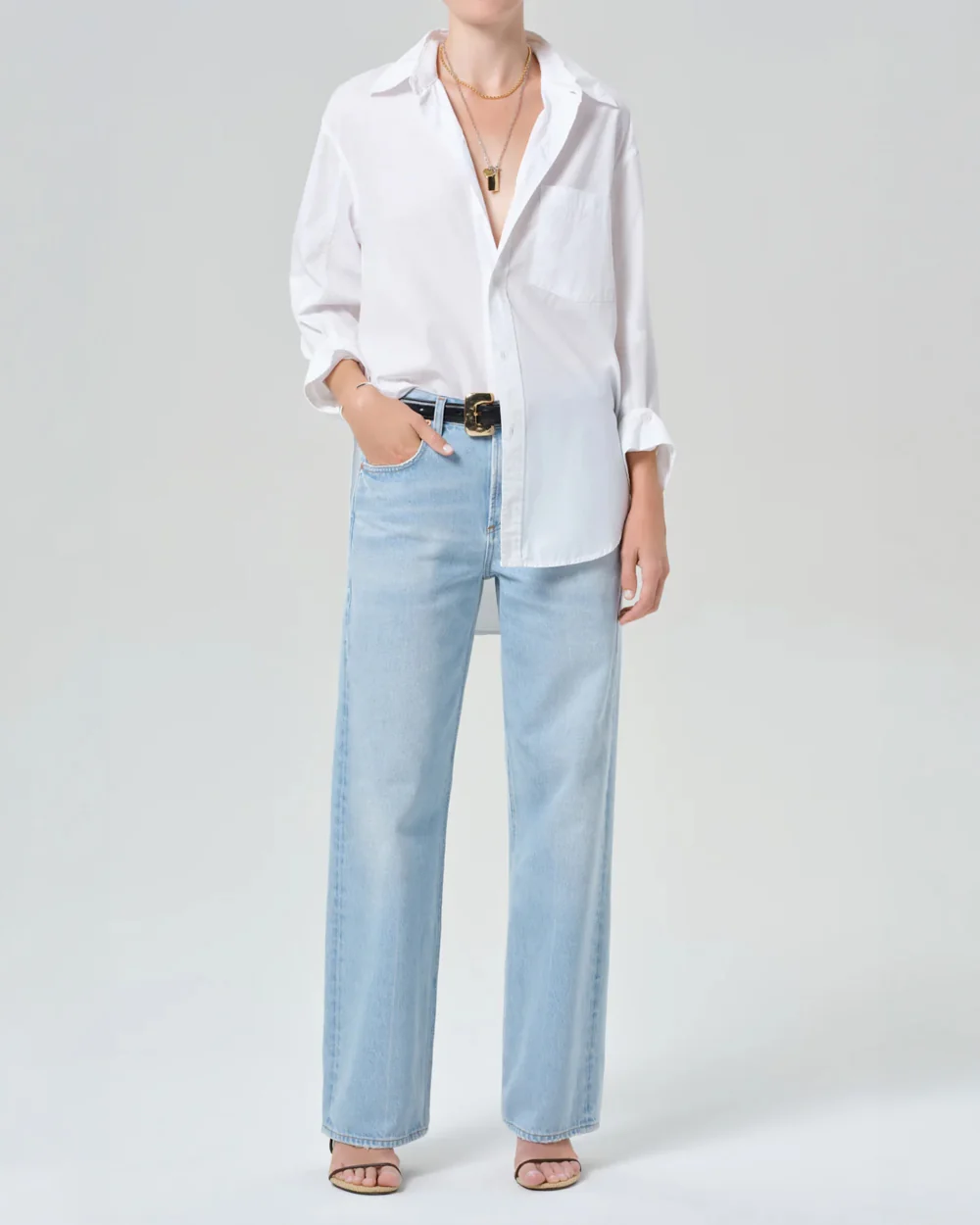 KAYLA SHIRT / OPTIC WHITE - Image 4
