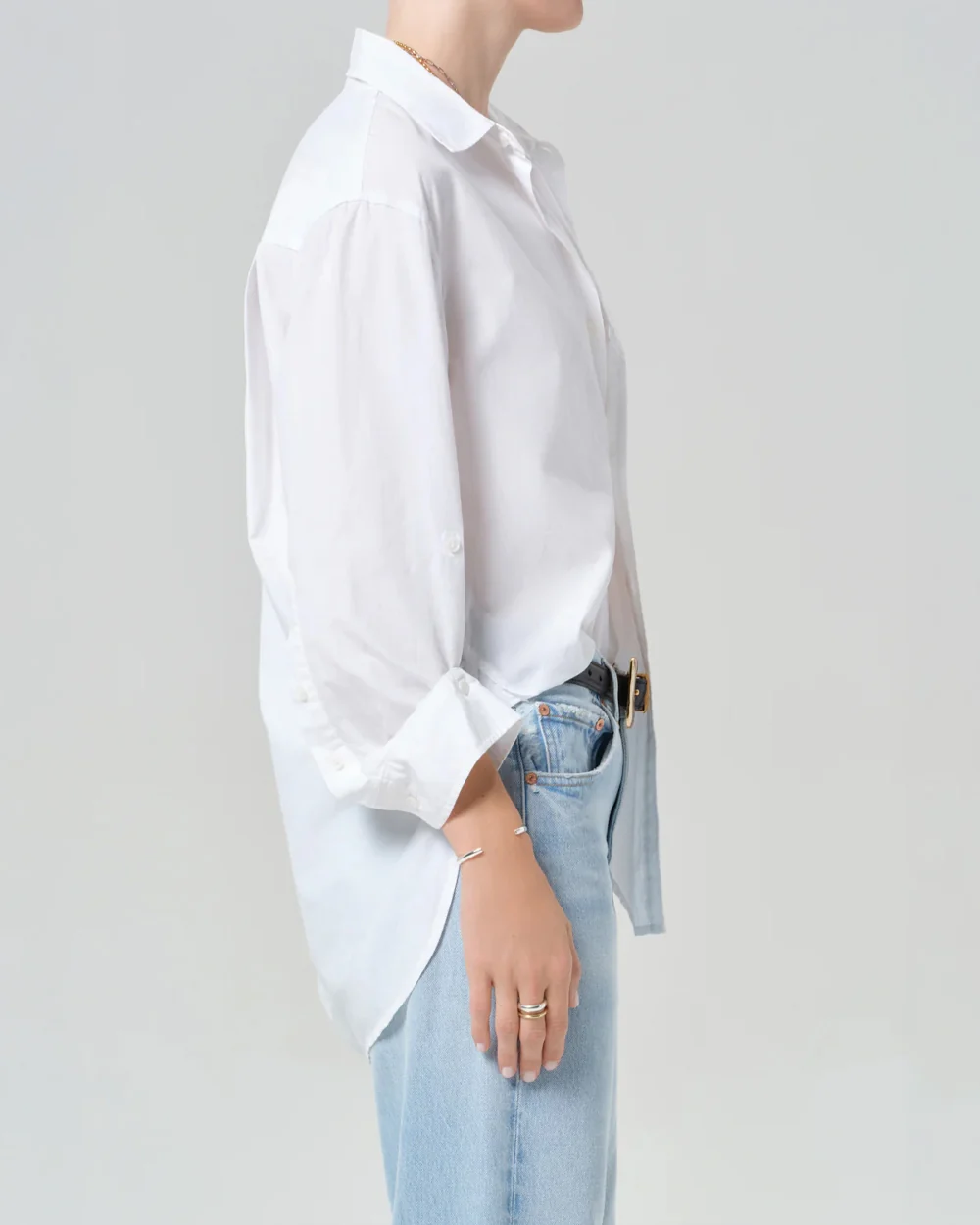 KAYLA SHIRT / OPTIC WHITE - Image 6