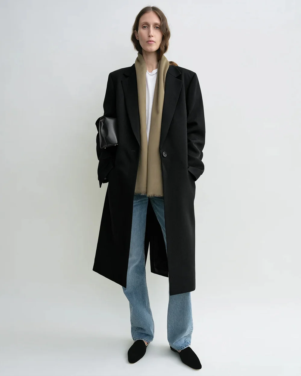 LIGHT WOOL SCARF / HAZEL - Image 3