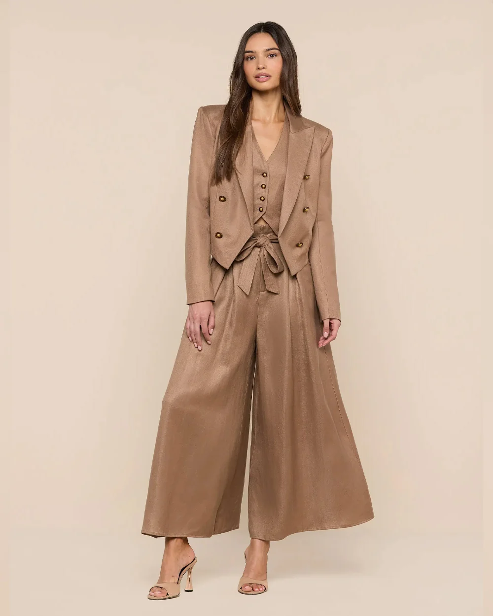 LILA BOXY BLAZER / BARLEY - Image 3
