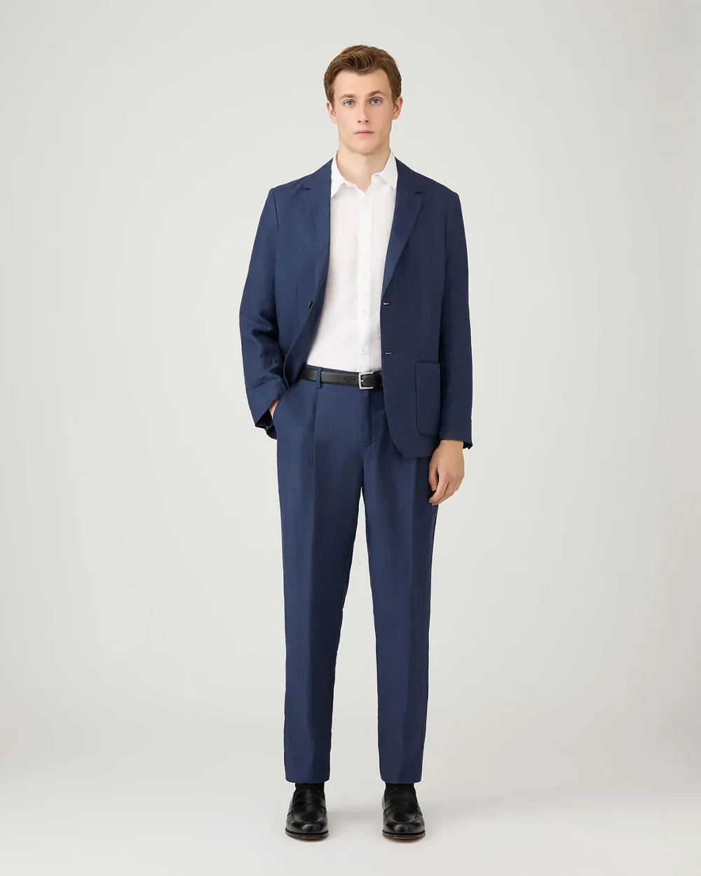 LINEN SHIRT / WHITE - Image 2