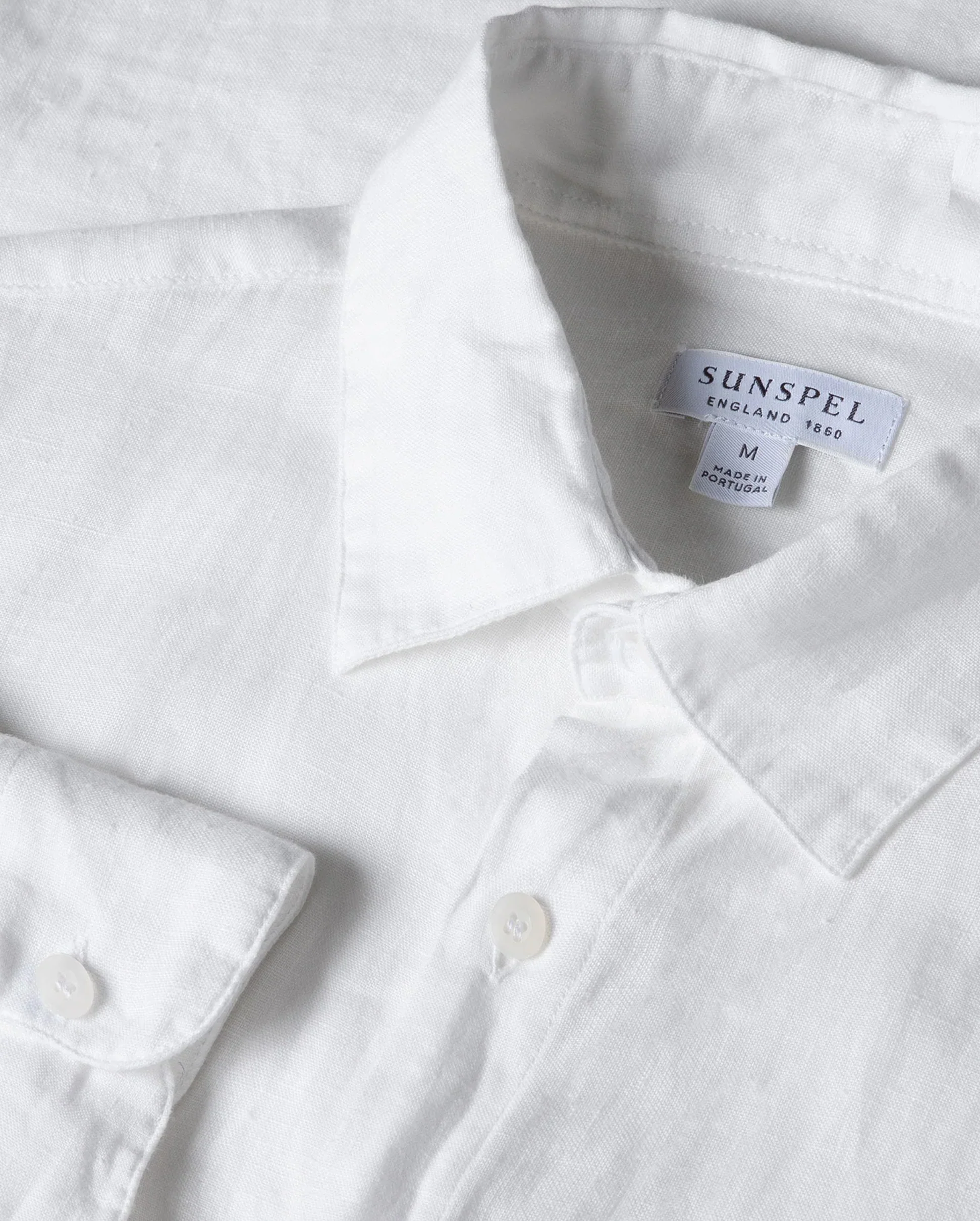 LINEN SHIRT / WHITE - Image 5