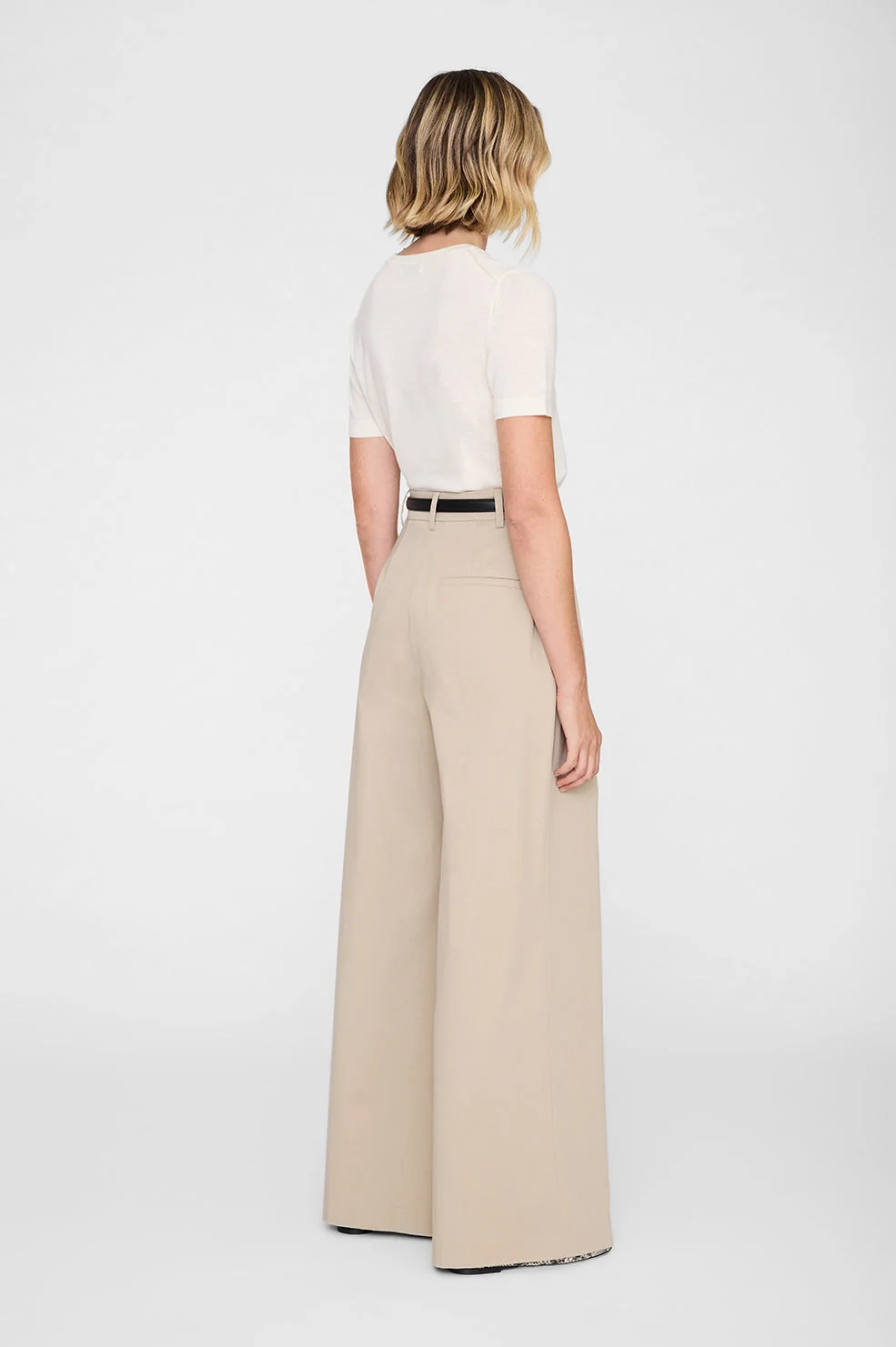 LOU TROUSER / BEIGE - Image 4