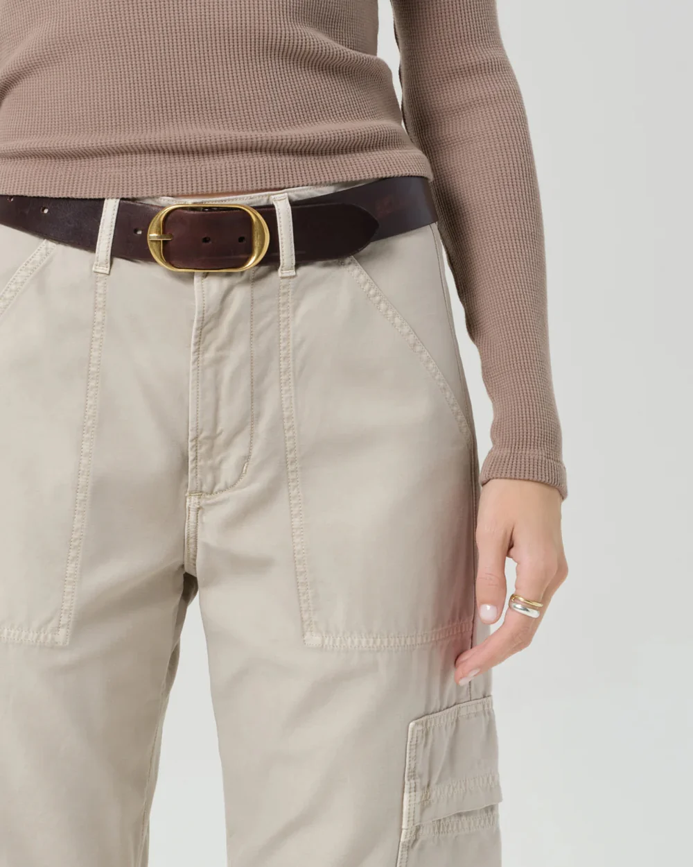 MARCELLE LOW SLUNG EASY CARGO / BURNISHED QUARTZ - Image 5