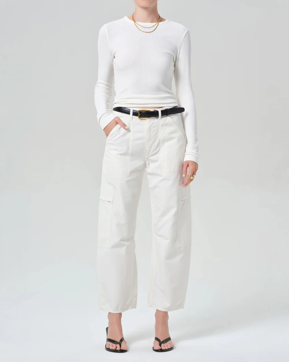 MARCELLE LOW SLUNG EASY CARGO / PASHMINA - Image 4