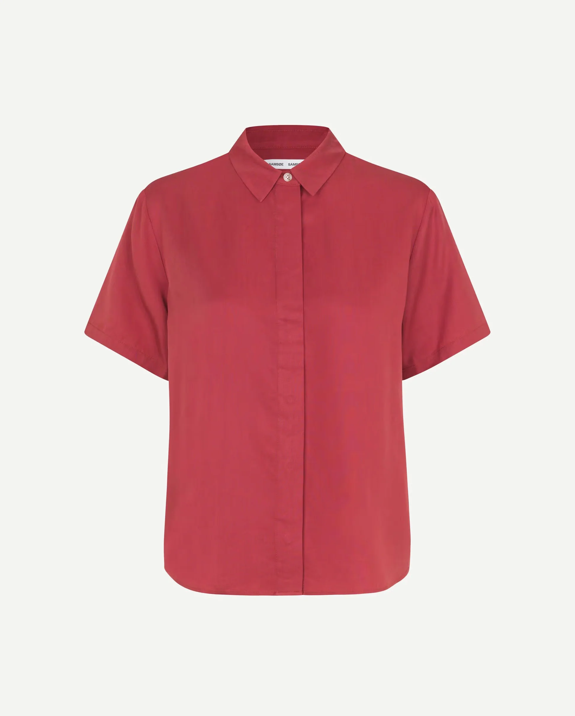 MINA SS SHIRT 14028 / EARTH RED - Image 6