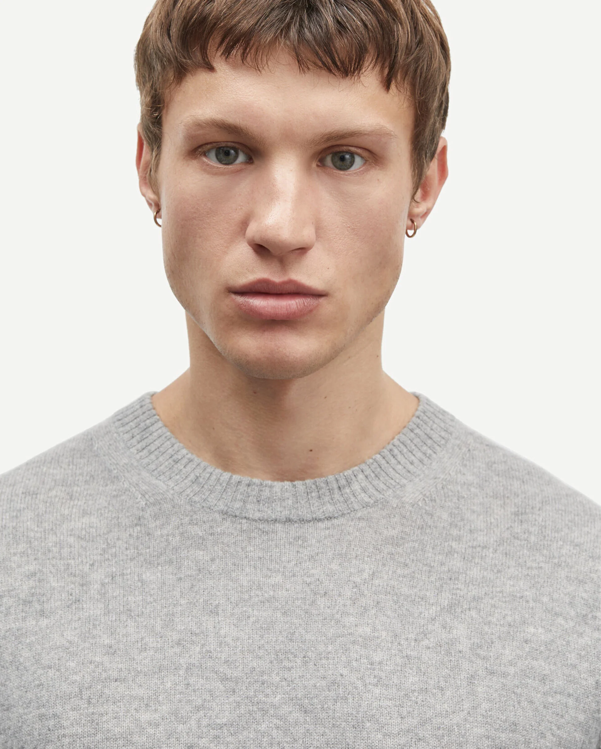 NOBIS CREW NECK 6304 / GREY MELANGE - Image 5