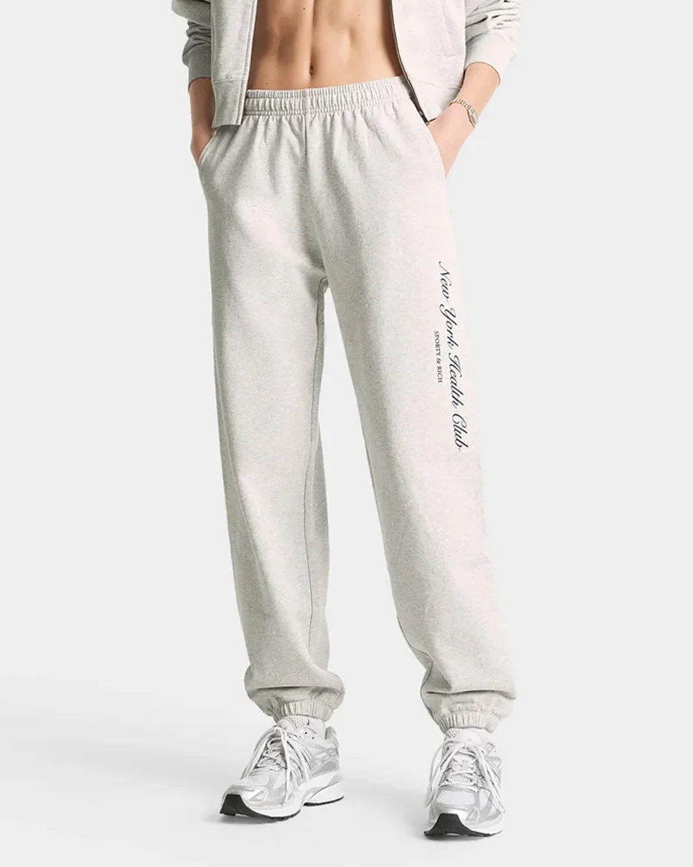 NY HEALTH CLUB SWEATPANT / HEATHER GRAY