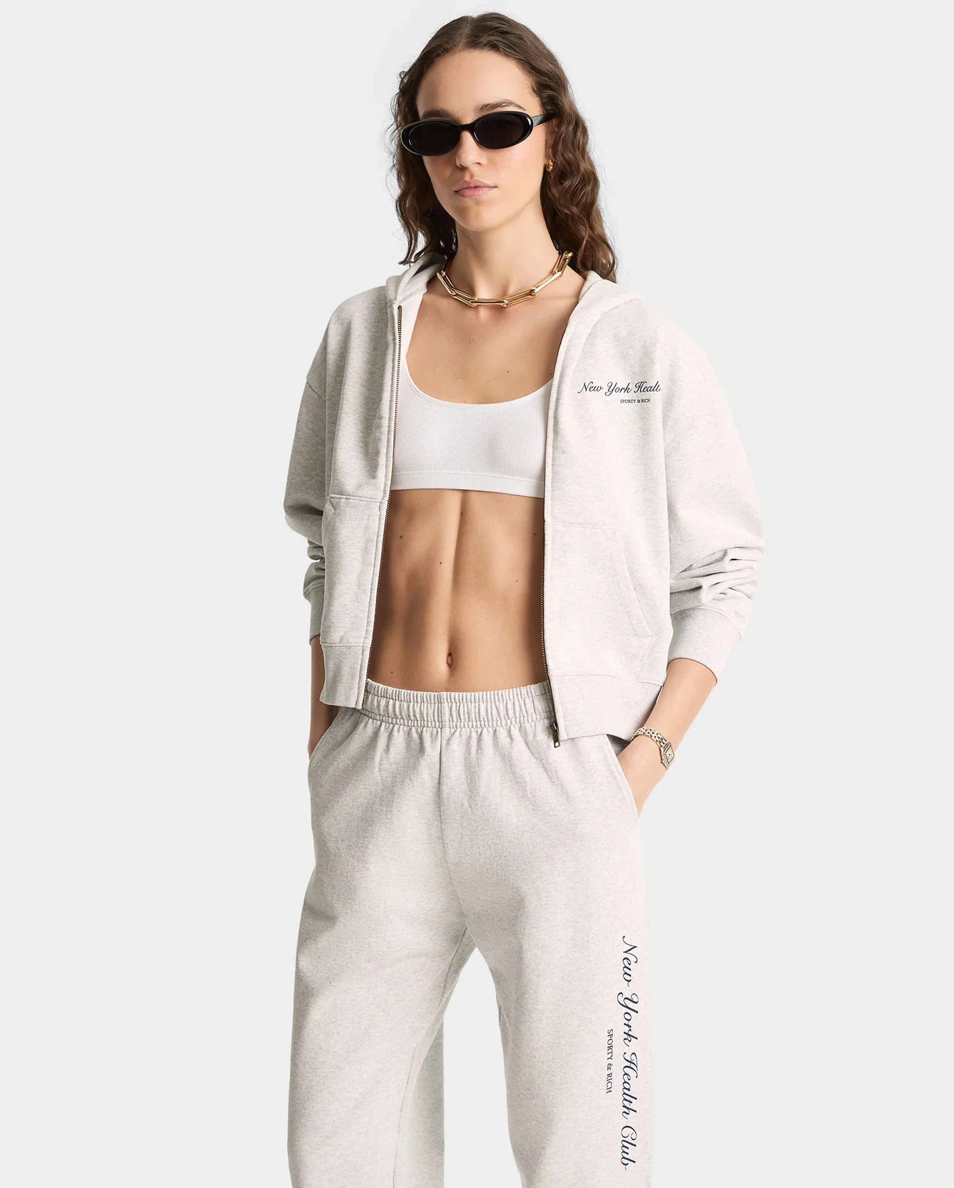 NY HEALTH CLUB SWEATPANT / HEATHER GRAY - Image 7
